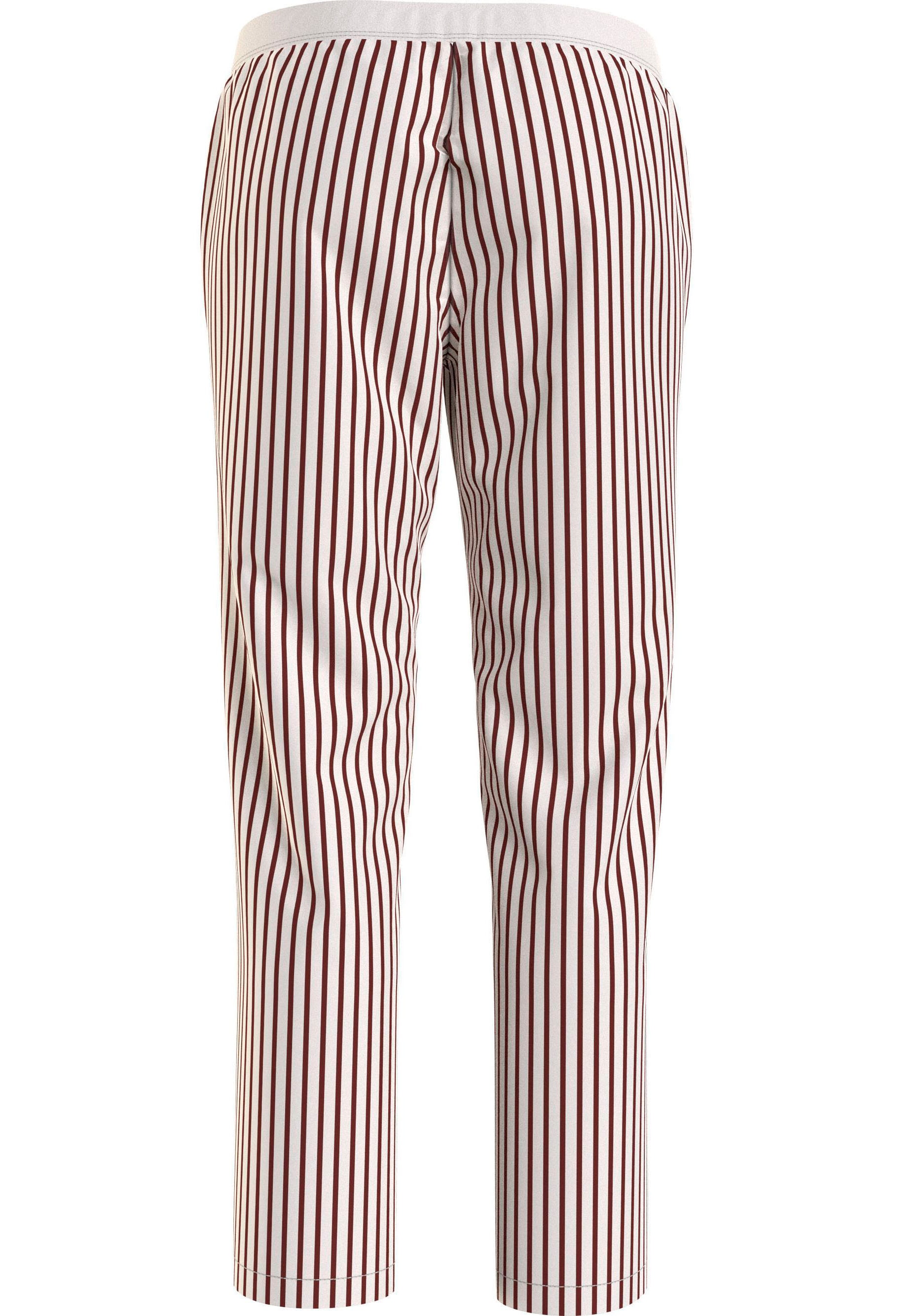 ♕ Tommy Hilfiger Underwear Pyjamahose »WOVEN PANTS VISCOSE«, mit Tommy  Hilfiger Logobund versandkostenfrei bestellen