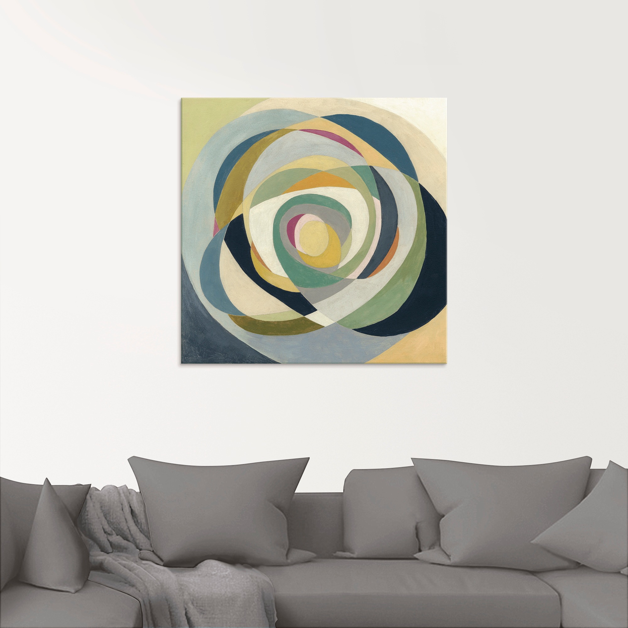 Artland Glasbild »Durch das Glas II«, Muster, (1 St.), in verschiedenen Grössen