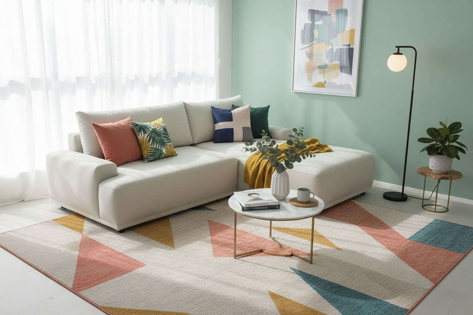 TRENDMANUFAKTUR Ecksofa »Fordon, Schlafsofa mit Bettkasten, Couch in L-Form, Breite 250 cm« in Struktur LUMOS, 3D-Effekt, sandgrau, Recamiere rechts