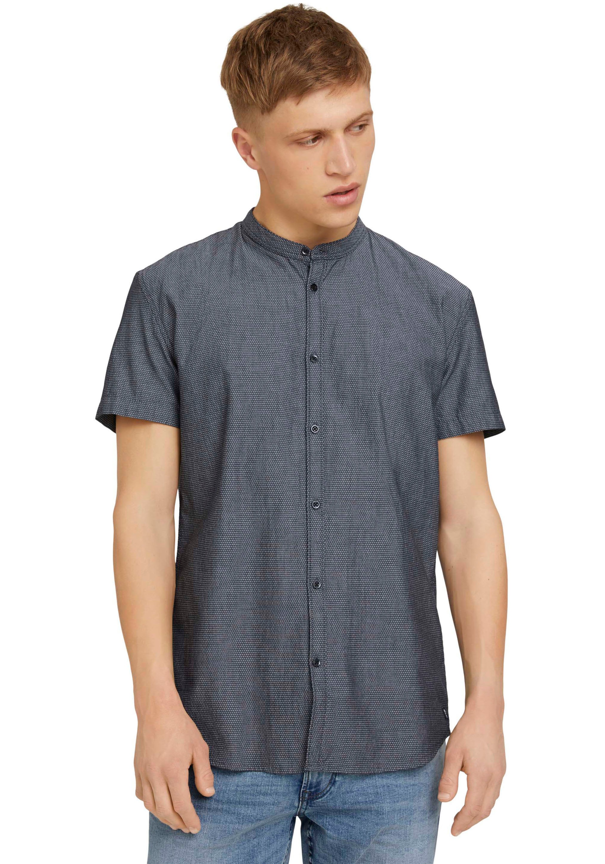 Image of TOM TAILOR Denim Kurzarmhemd, mit einer Knopfleiste bei Ackermann Versand Schweiz