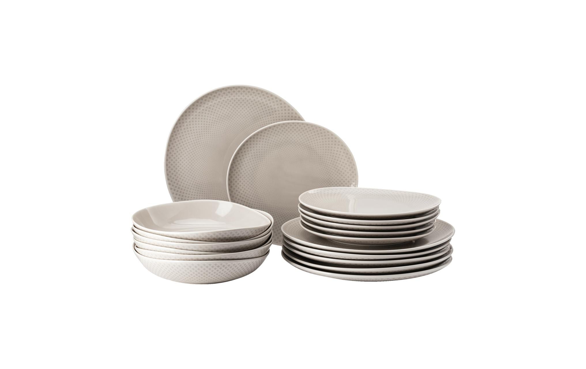 Image of Rosenthal Speiseteller "Junto Soft Shell, Set 18-teilig"