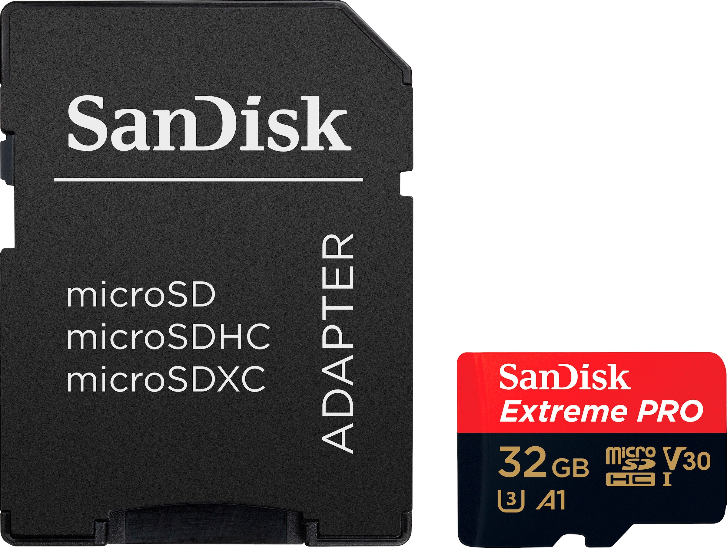 Image of Sandisk Speicherkarte "Extreme PRO microSDHC™ UHS-I 32 GB" (32 GB UHS Class 3 100 MB/s Lesegeschwindigkeit)