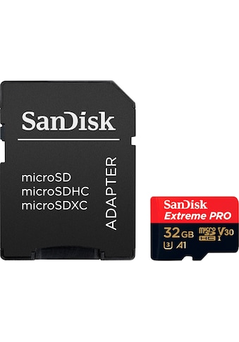 Speicherkarte »Extreme® PRO microSDHC™ UHS-I 32 GB«, (UHS Class 3 100 MB/s...