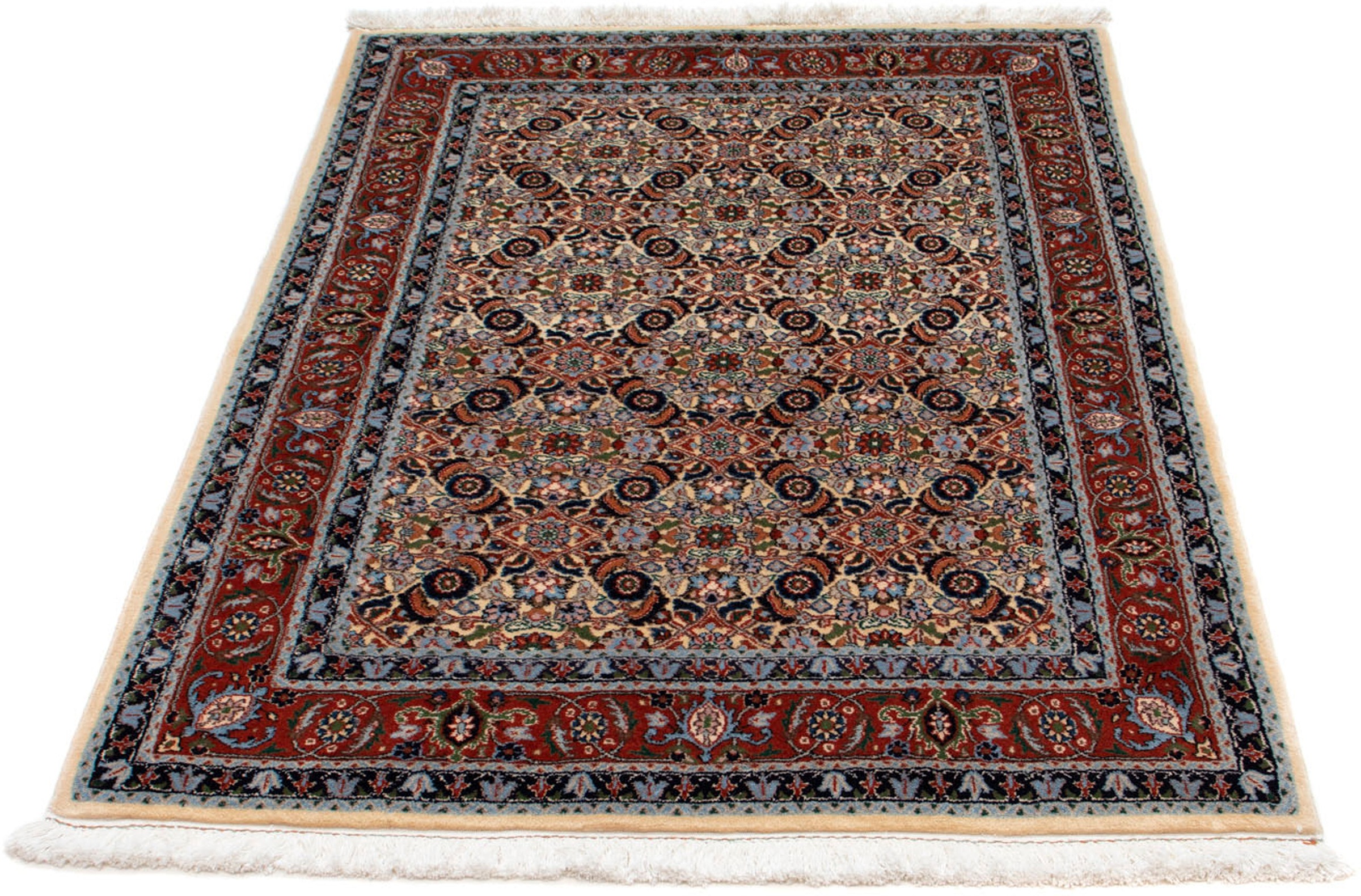 Image of morgenland Orientteppich »Perser - Classic - 147 x 100 cm - beige«, rechteckig, 10 mm Höhe, Wohnzimmer, Handgeknüpft, Einzelstück mit Zertifikat bei Ackermann Versand Schweiz