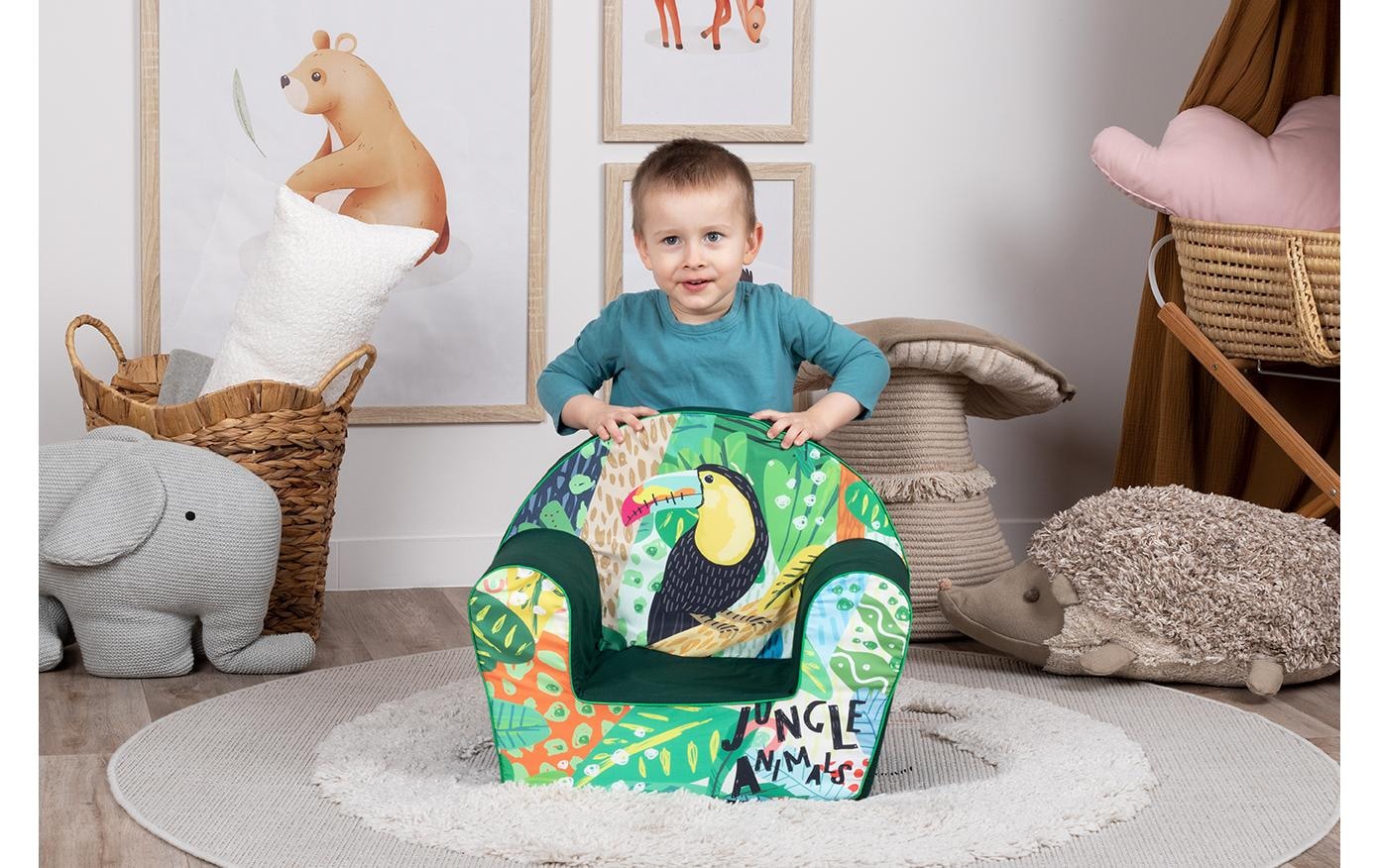 Knorrtoys® Kindersessel »Jungle animal«
