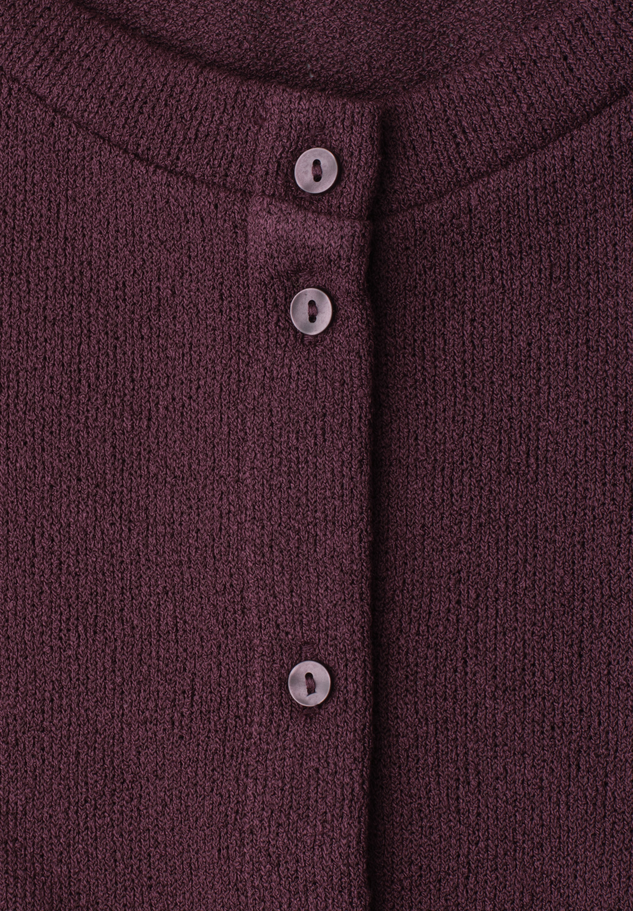 STREET ONE Cardigan 3/4-Arm und in Strick-Optik