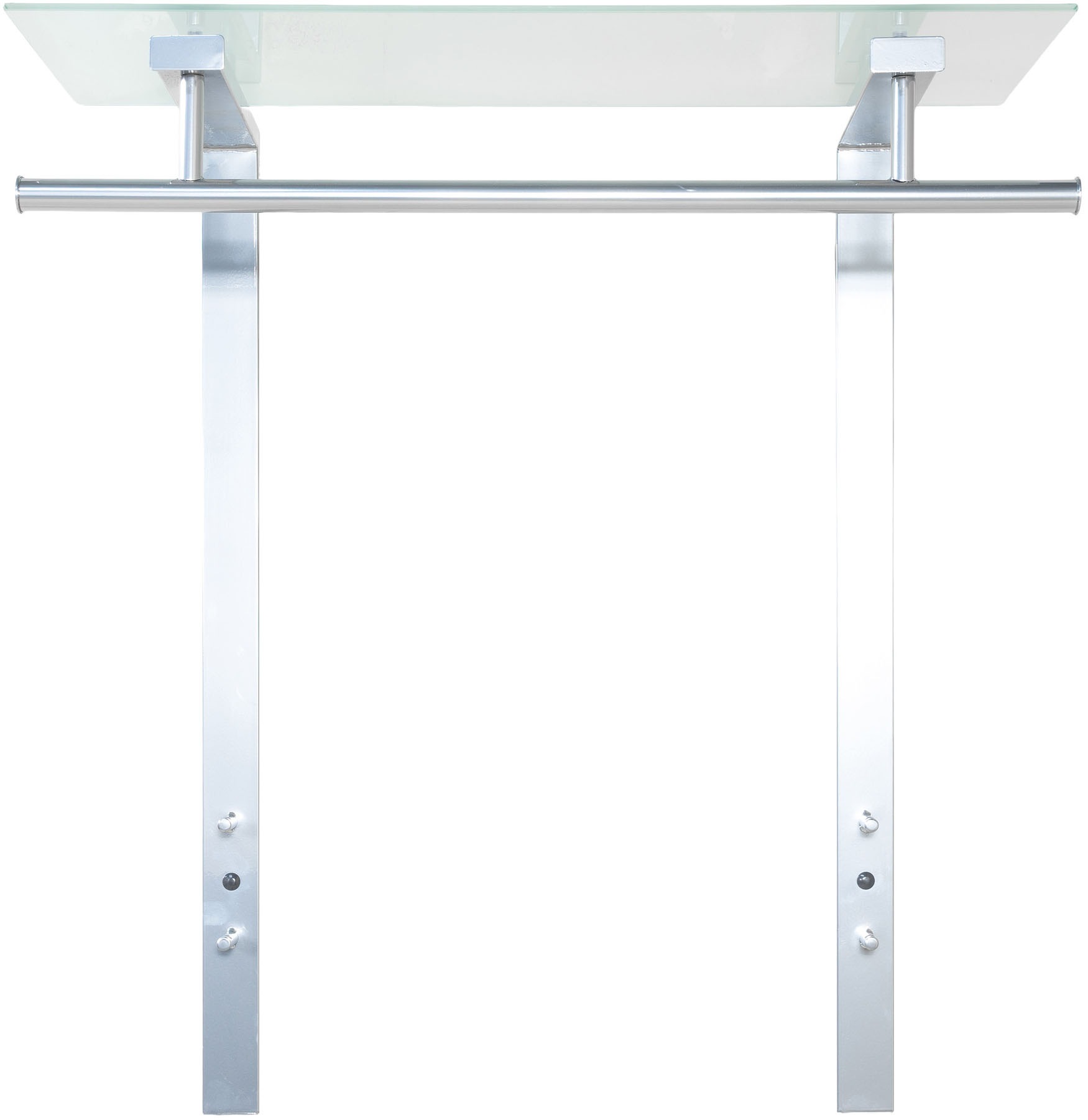 Spinder Design Barre de penderie métal, fonctionnel, profondeur 33 cm