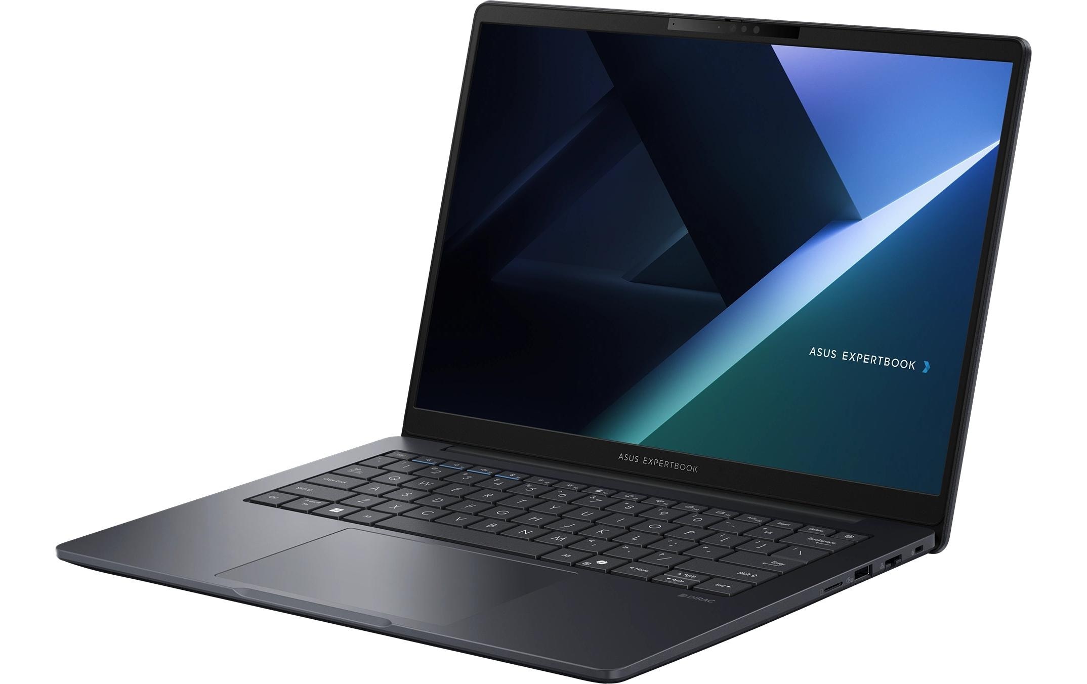 Image of Asus Notebook "ExpertBook B3 (B3405CCA-LY0509X)" / 14 ″ Intel Core Ultra 7 1.000 GB SSD Fingerabdruckscanner, Schloss, Smart Card Reader, TPM