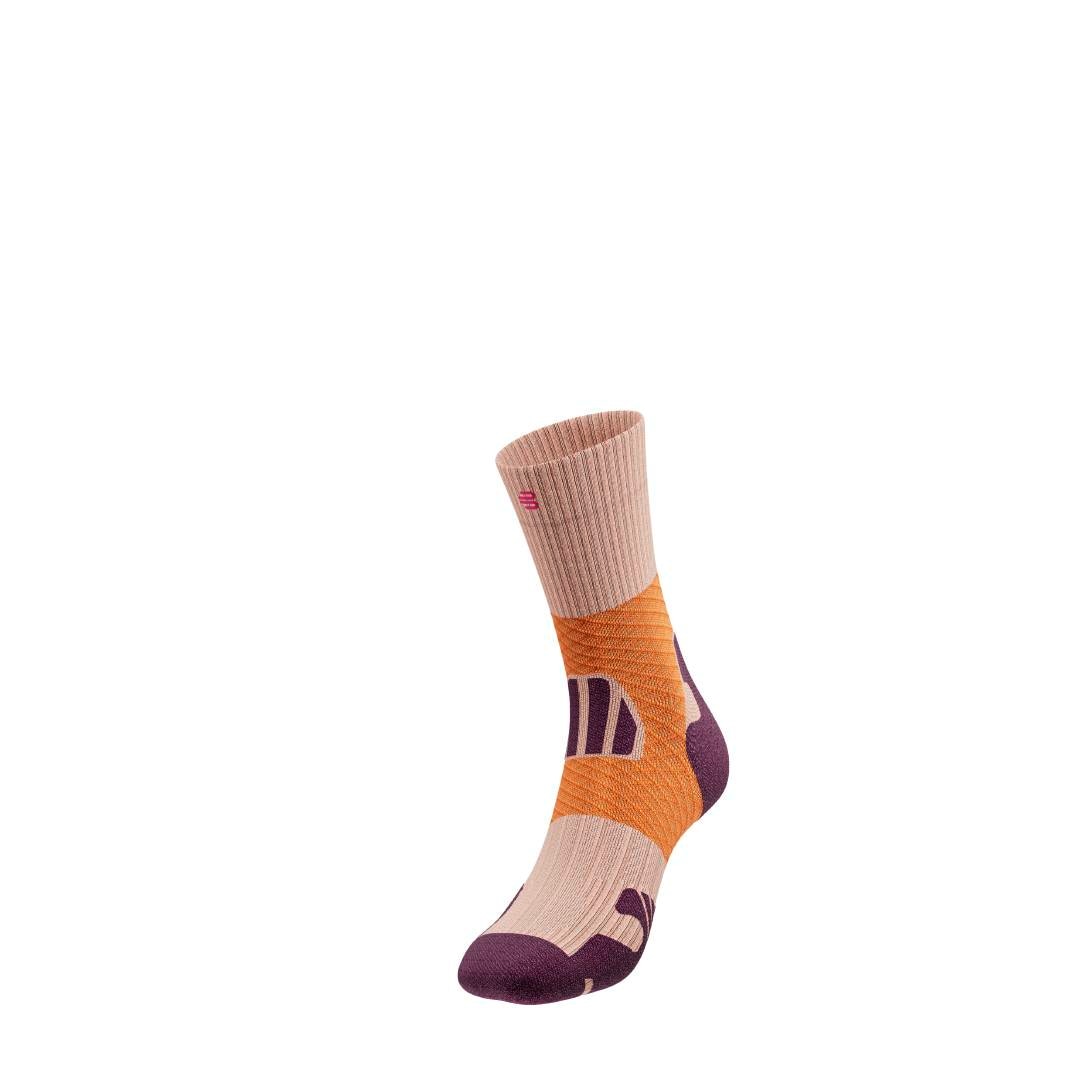 Bauerfeind Kompressionsstrümpfe »Trail Run Mid Cut Socks, Women«