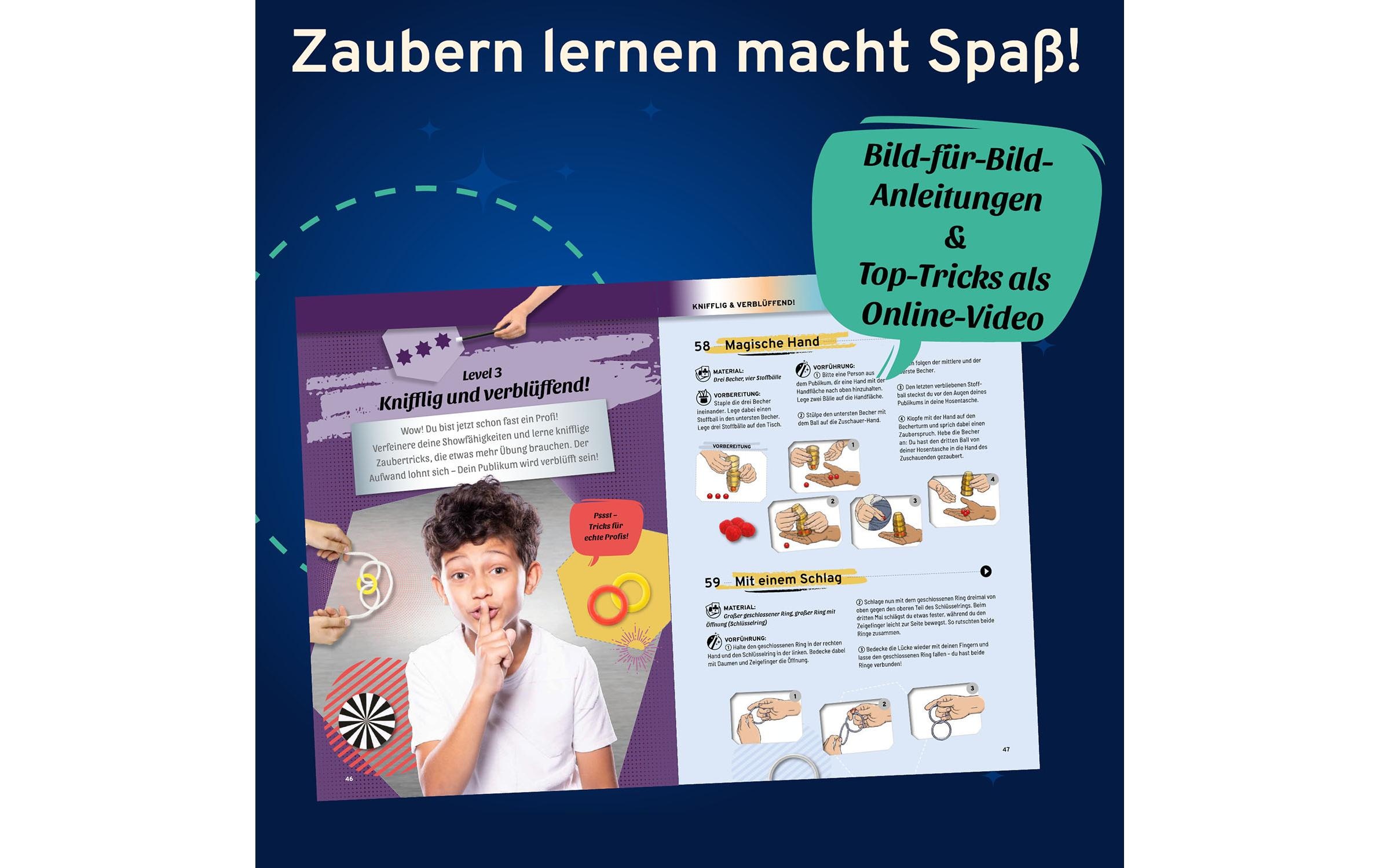 Kosmos Kreativset »Magic Goldfarben Edition 150 Tricks«