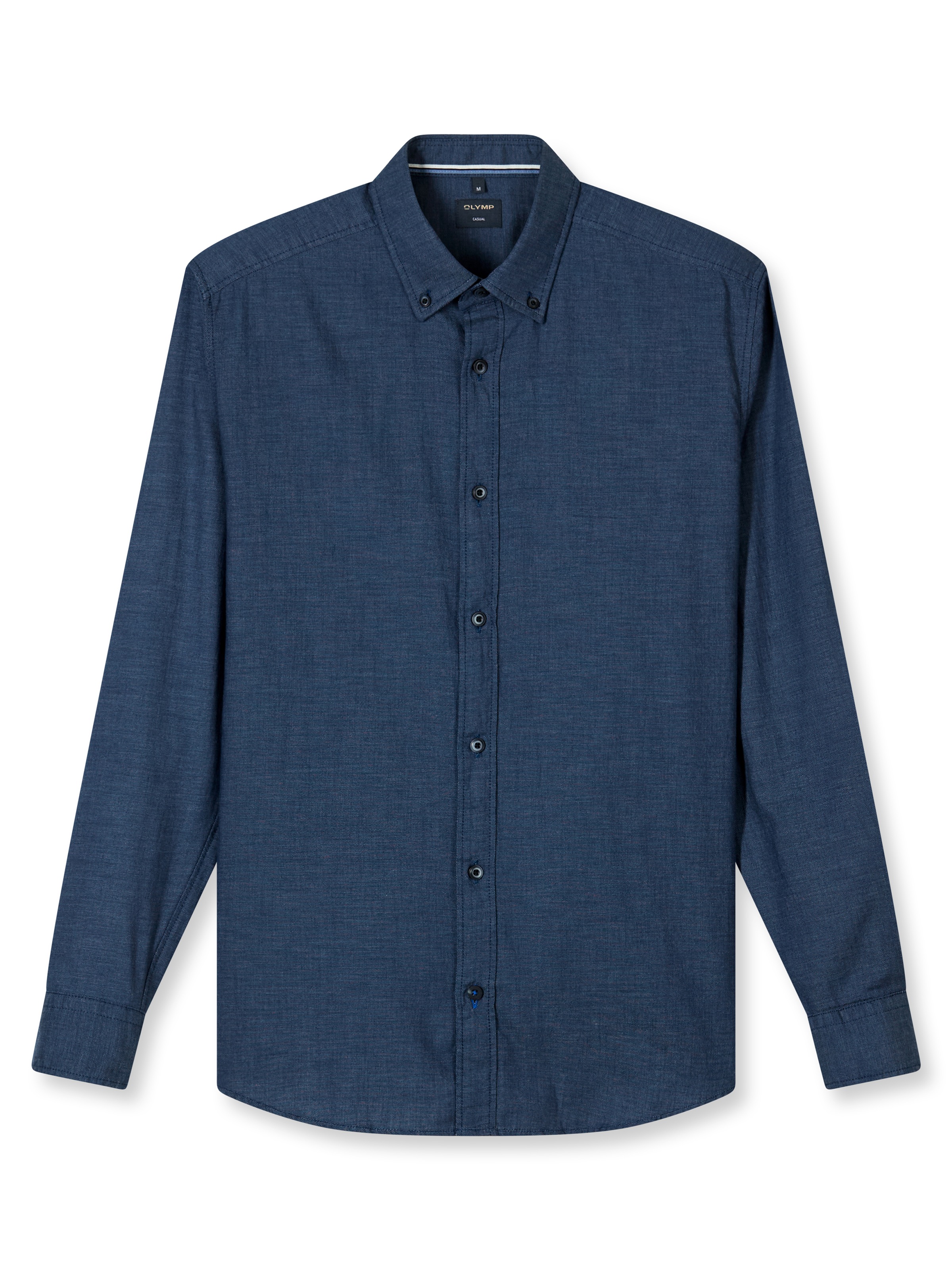 OLYMP Langarmhemd Button-down-Kragen, regular fit, casual
