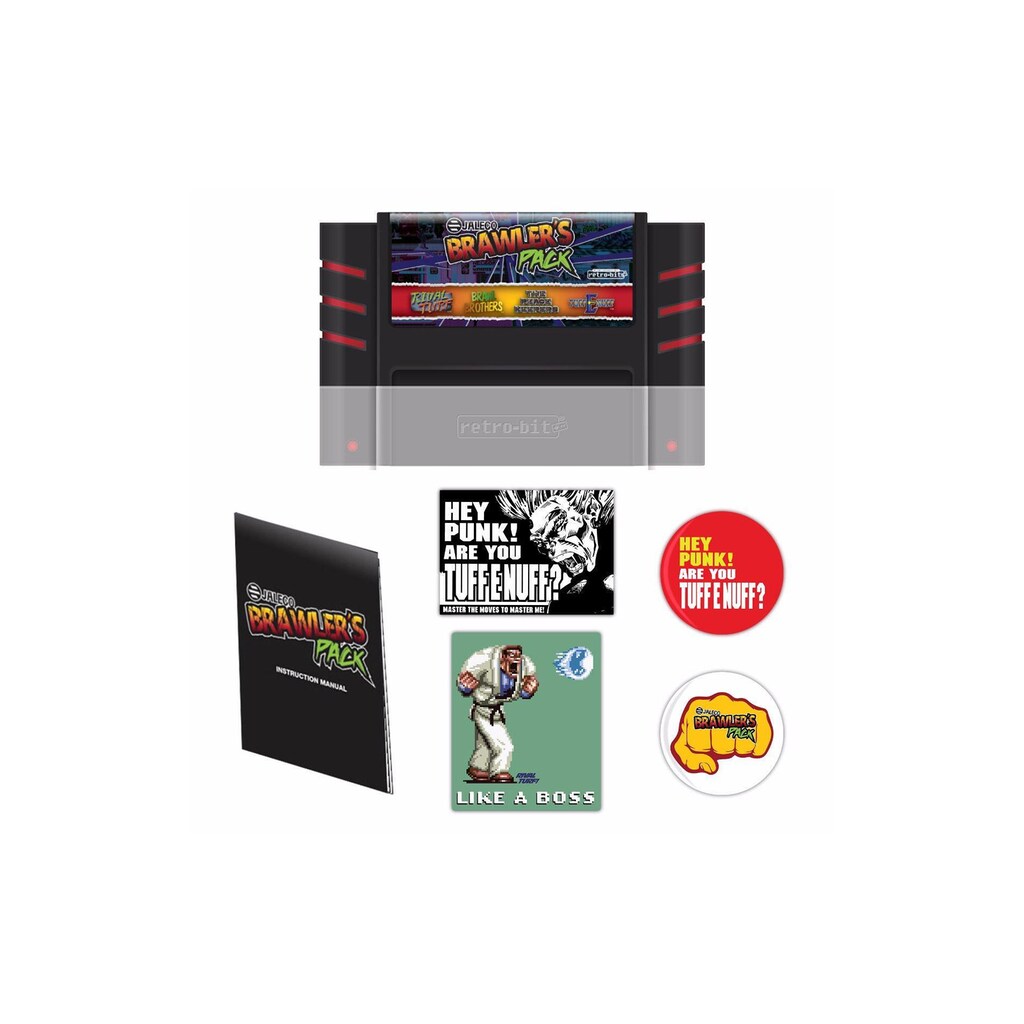 Retro Bit Spielesoftware »Jaleco Brawler's Pack«, SNES