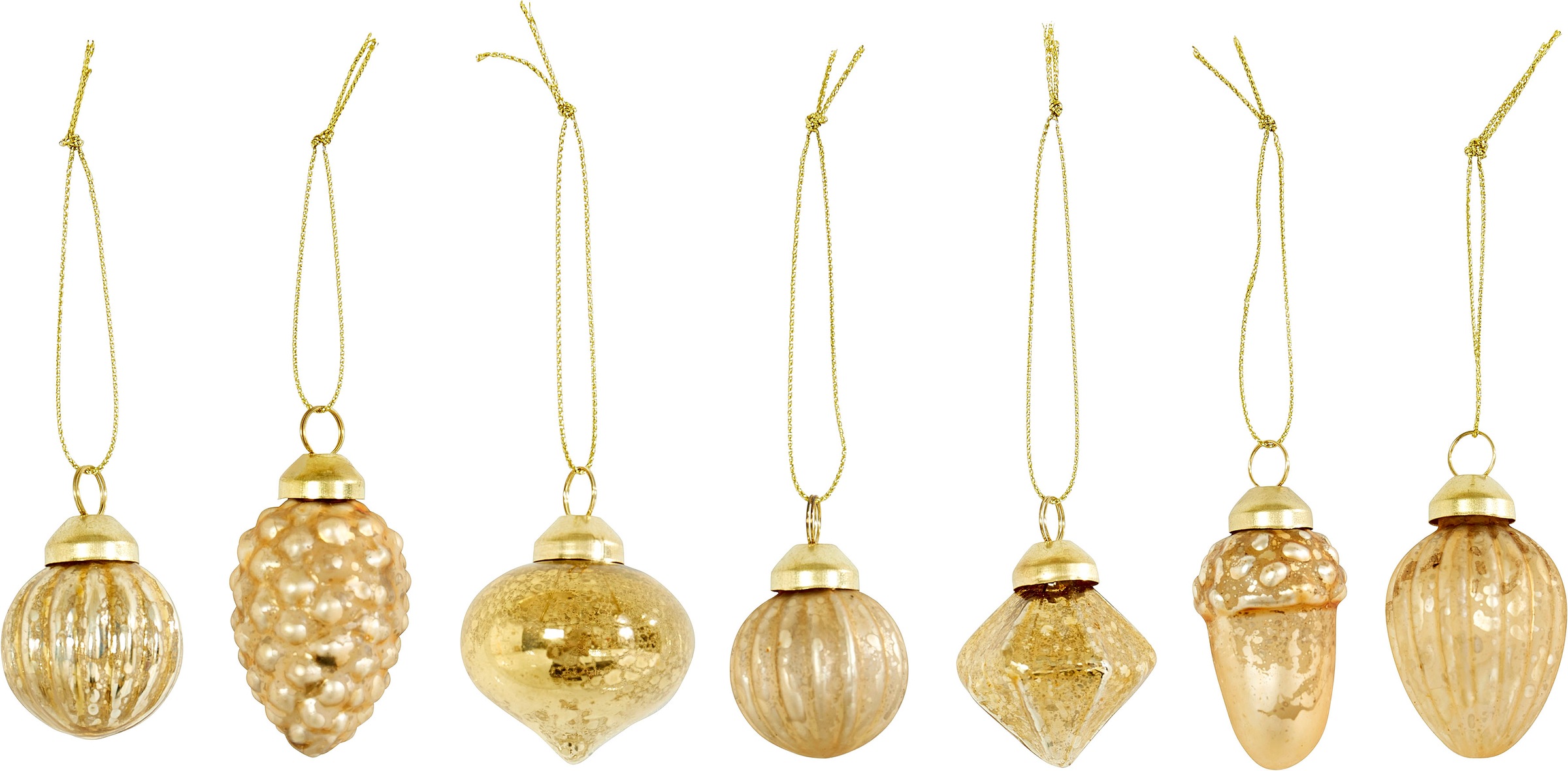 Image of LeGer Home by Lena Gercke Christbaumschmuck, (Packung, 16 tlg.), aus Glas bei Ackermann Versand Schweiz