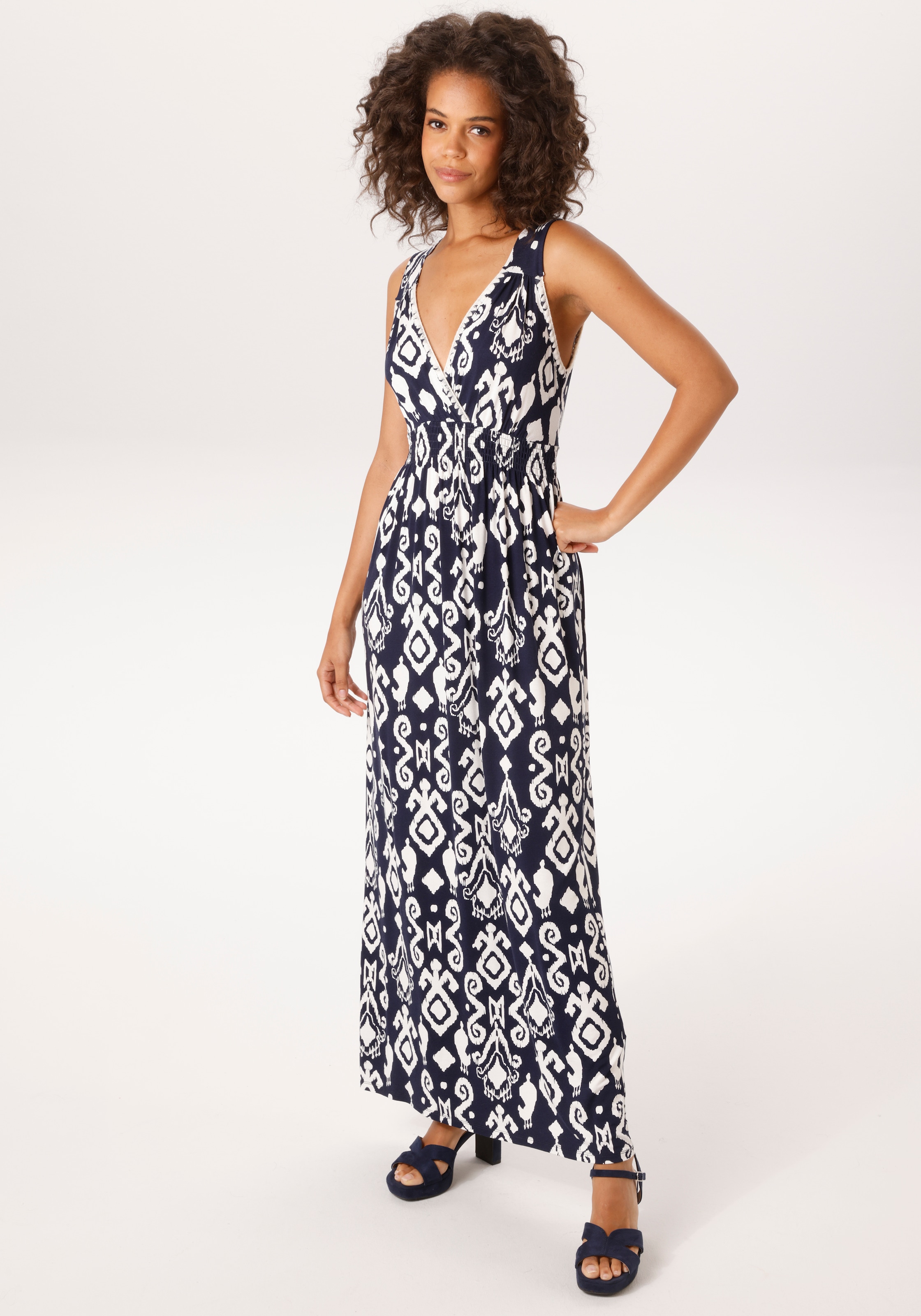 Image of Aniston CASUAL Sommerkleid mit fantasievollem, grafischen Druck