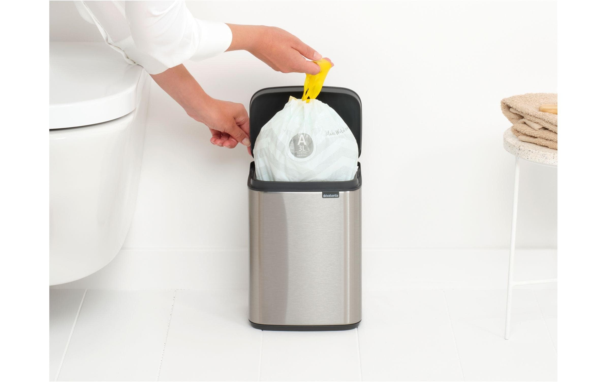 Brabantia Kosmetikeimer »Bo Waste Bin 4 l«, 1 Behälter