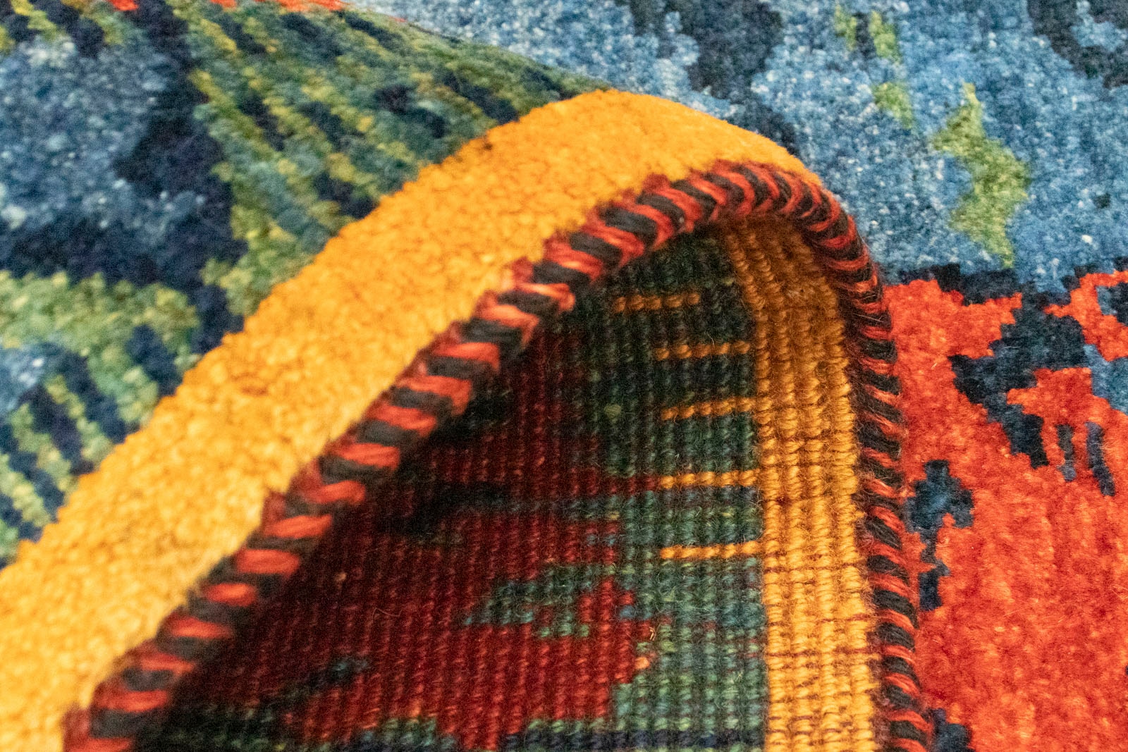 morgenland Wollteppich »Gabbeh Teppich handgeknüpft handgeknüpft rechteckig, rot«, günstig kaufen