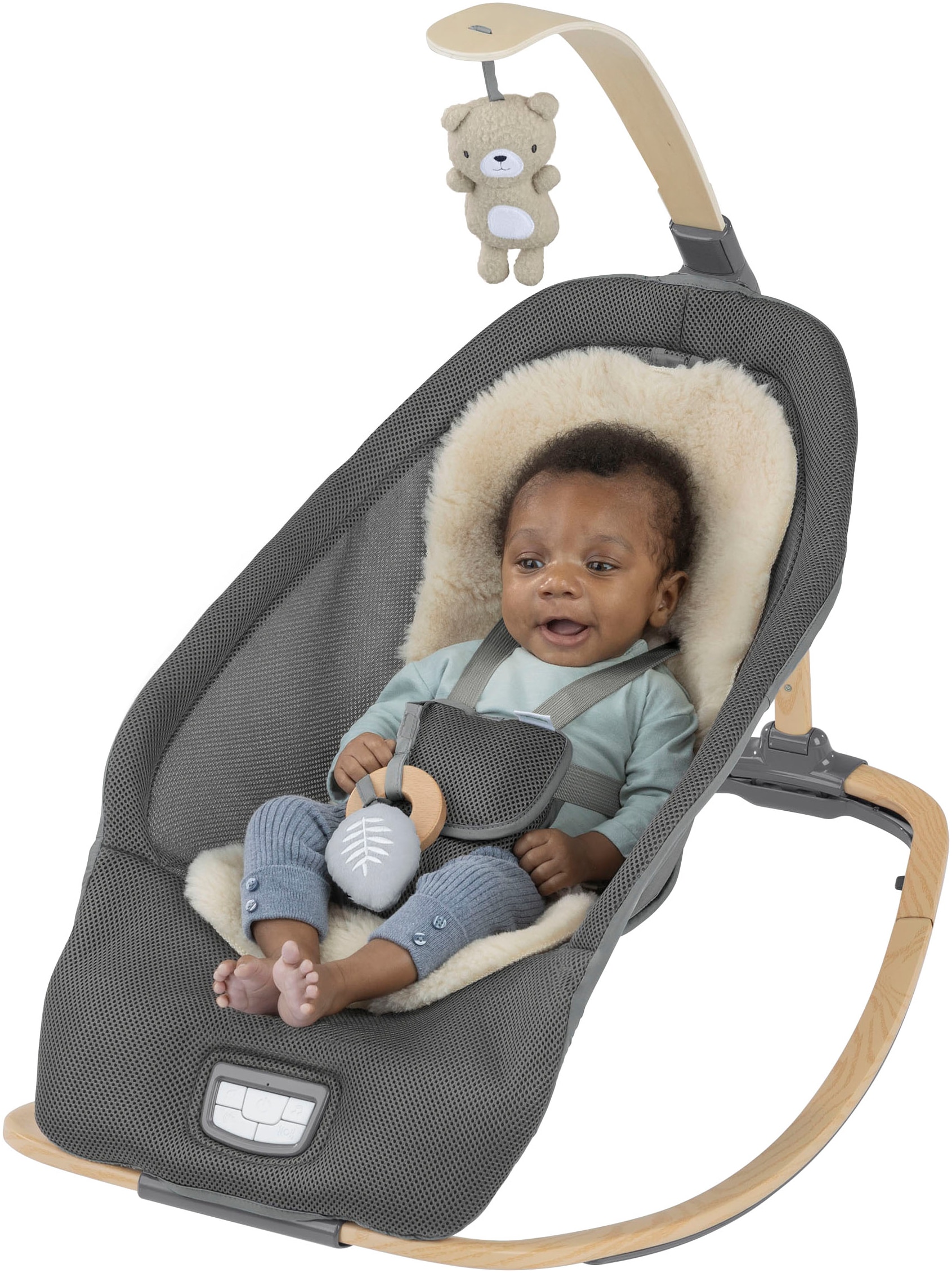 ingenuity Babywippe »Every Season™ Rocking Seat - Wesley™« bis 18,14 kg mit Melodien und Geräuschen
