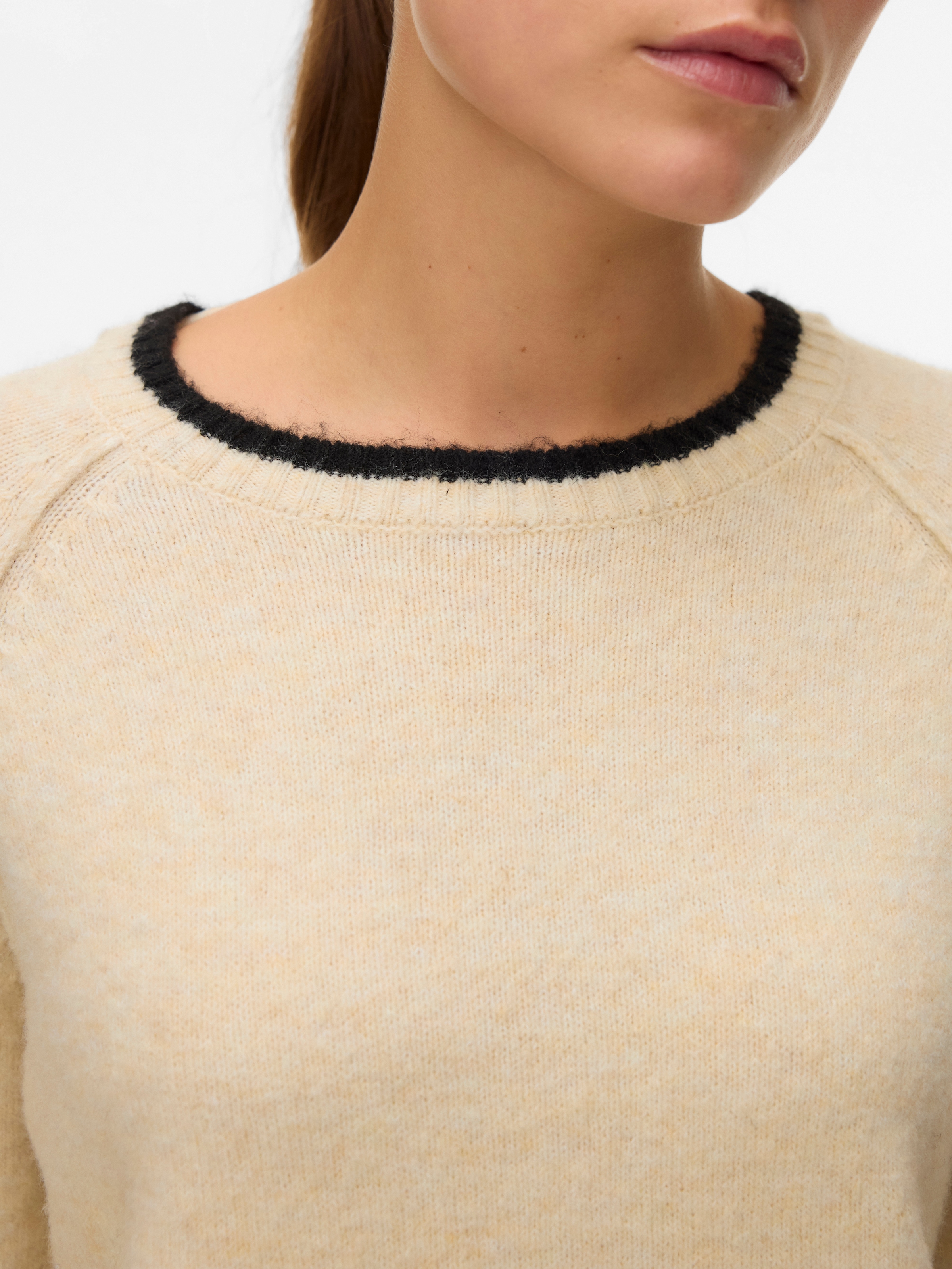 Vero Moda Pull en tricot »VMAQUARIUS LS O-NECK RAGLAN PULLOVER BF«
