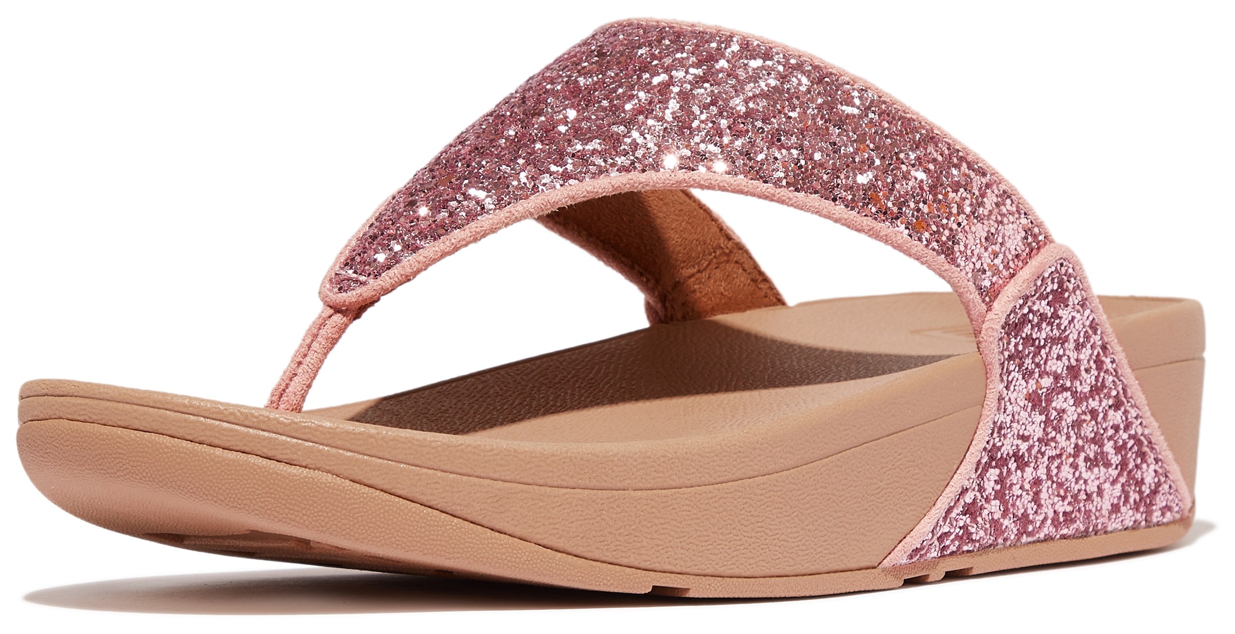 Fitflop Dianette »Lulu«, Sommerschuh mit Glitter Bandage