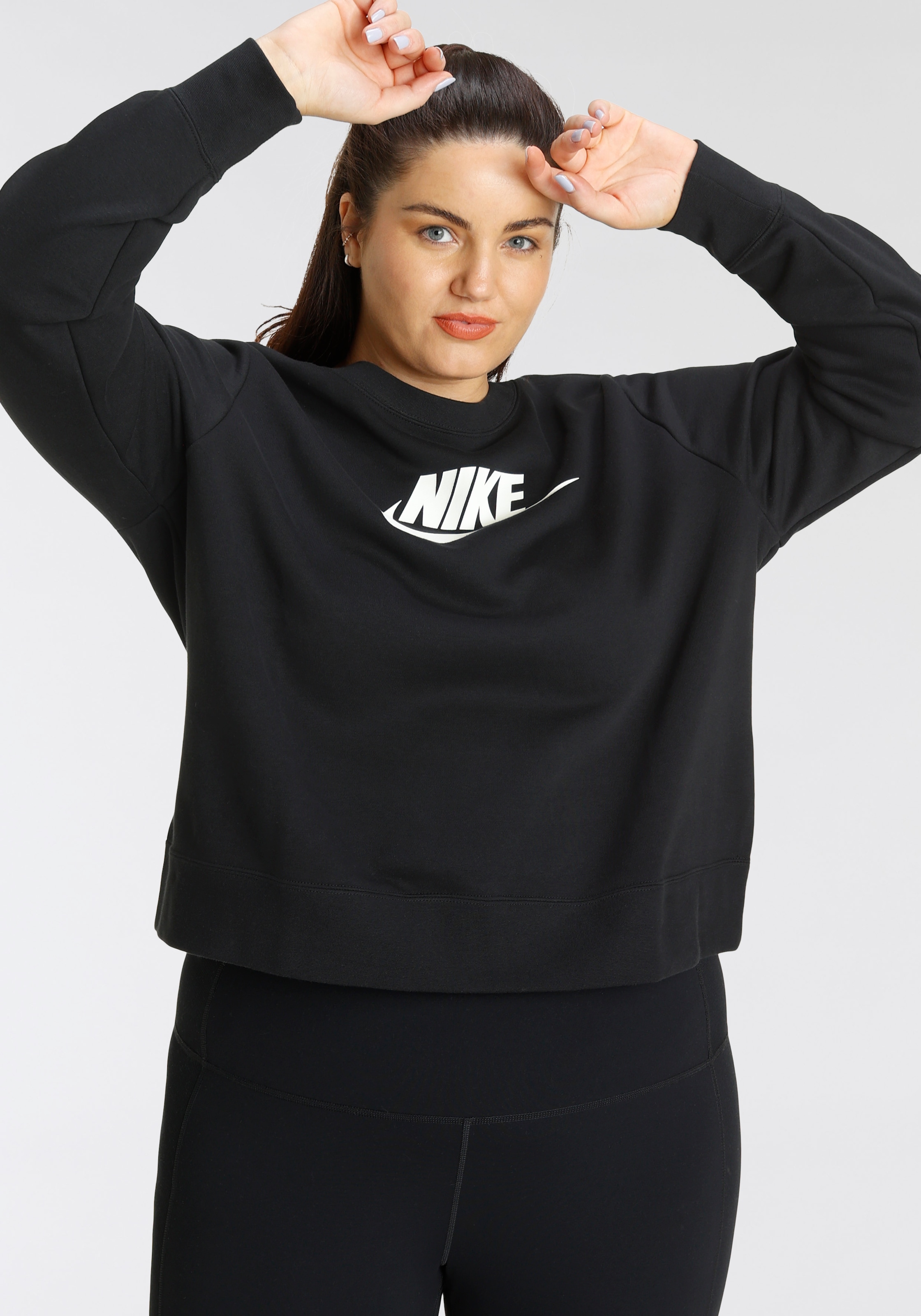 Nike Sportswear Sweatshirt »W NSW CLUB FLC GX STD CREW PL«