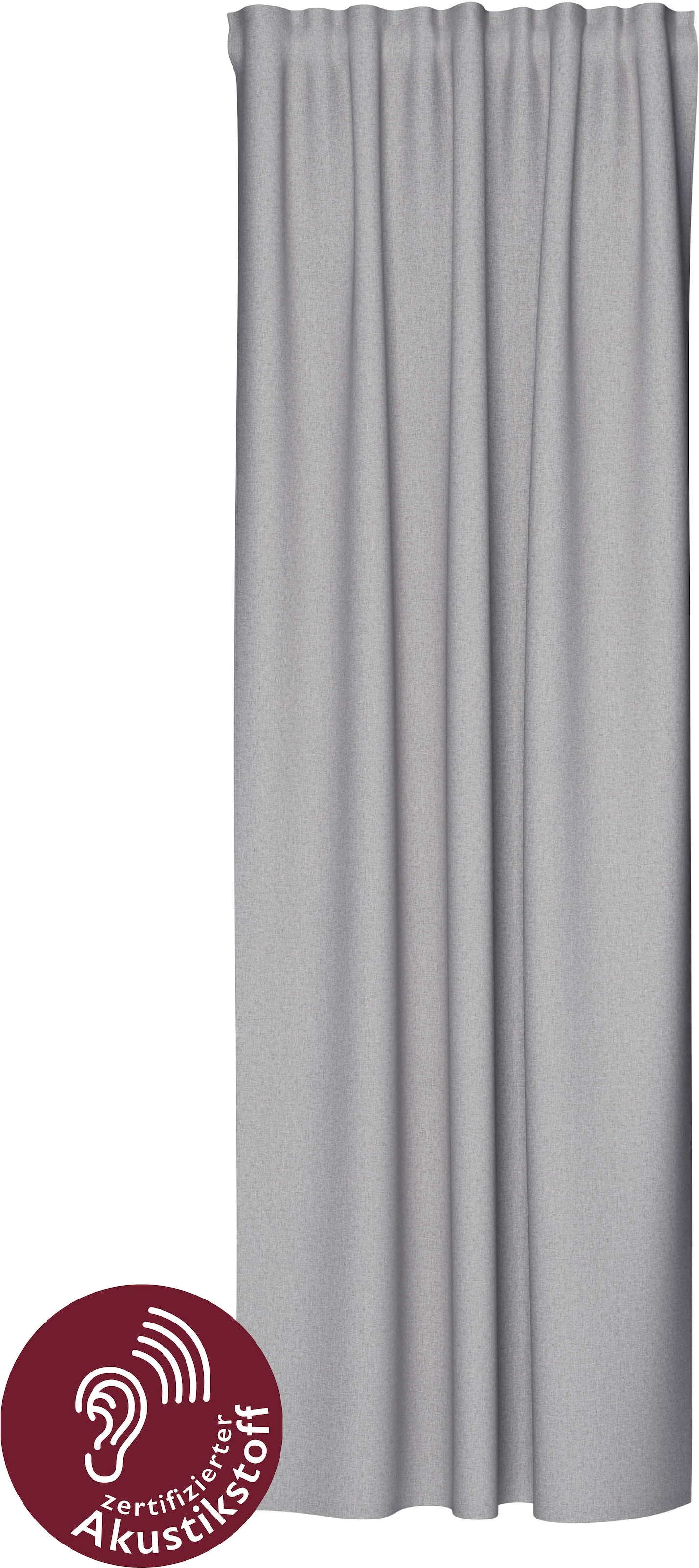 HOMING Rideau »Allen« Boucles cachées 1 cuis tlg.