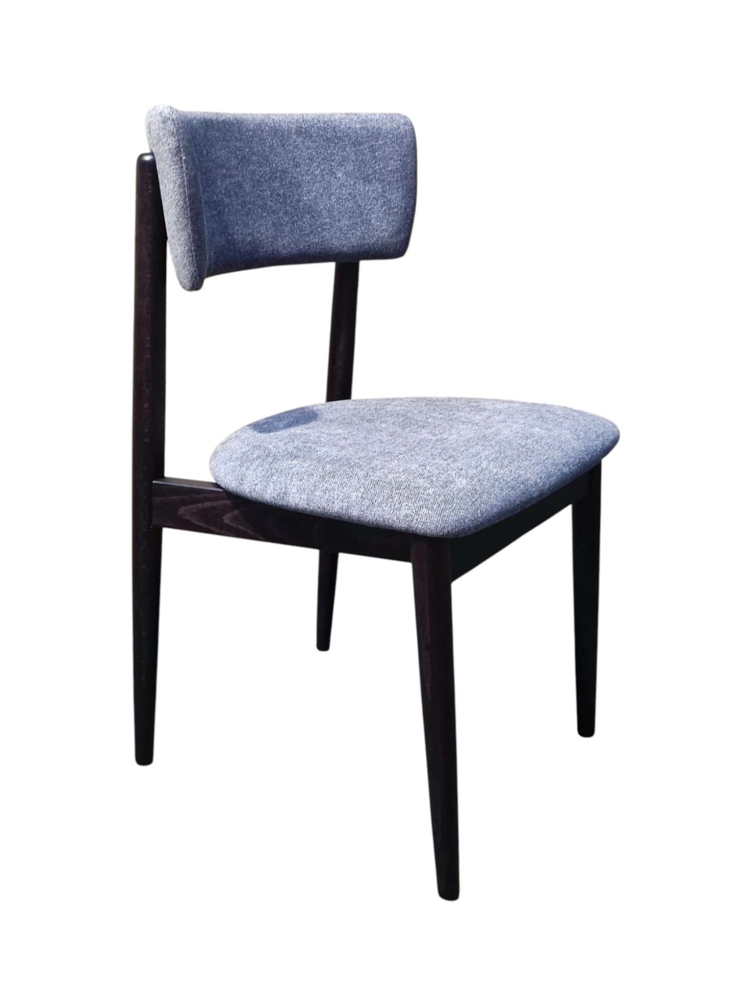 GOODproduct Chaise rembourrée »Jan Esszimmerstuhl, Küchenstuhl, 4-Fussstuhl« () 2 cuisChenille, Massivholzbeine, Retro