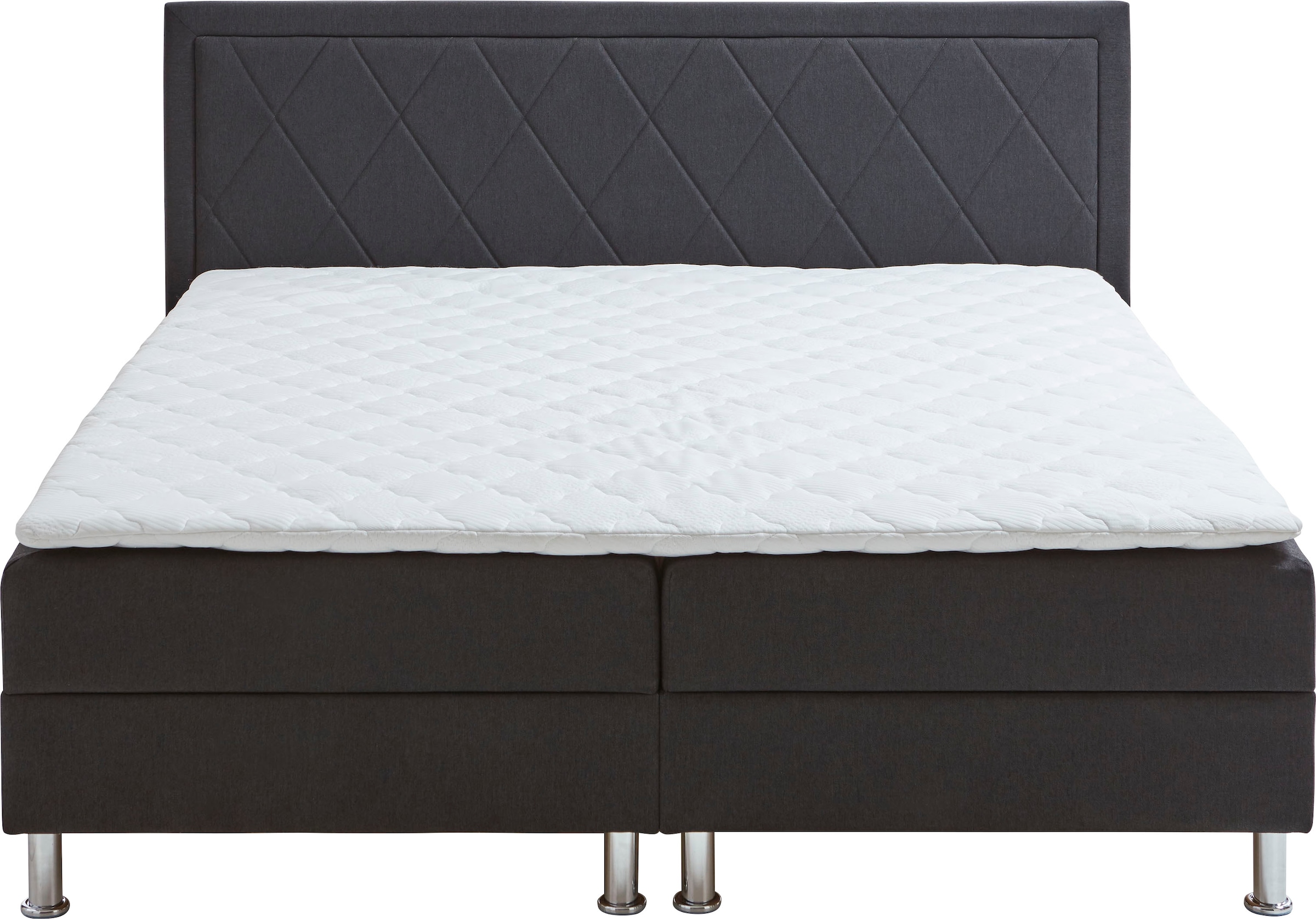 ATLANTIC home collection Boxbett »Helen«, Tonnentaschenfederkern-Matratze und Topper, wahlweise mit Bettkasten