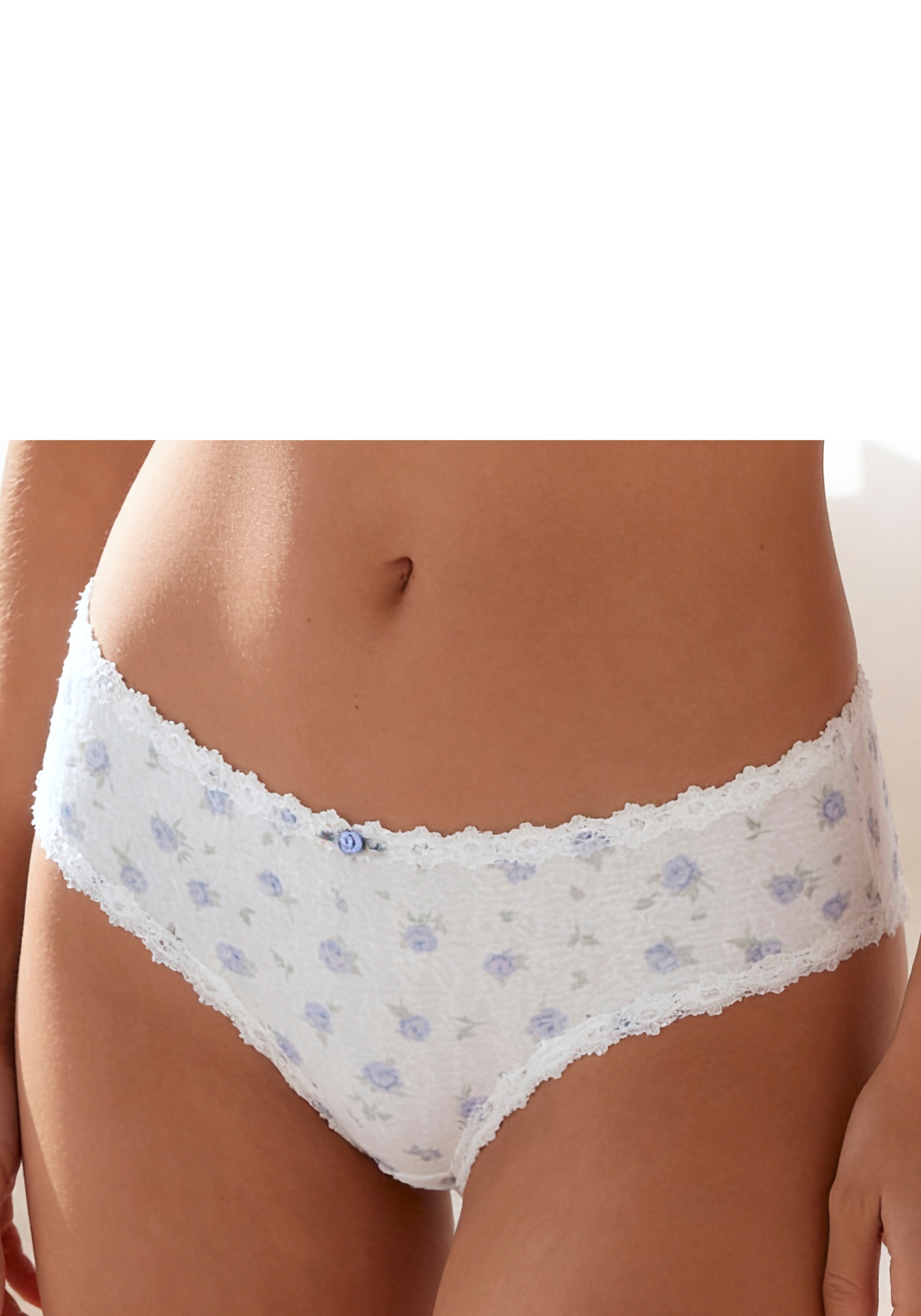 Image of Vivance Panty "Rosali" aus softem Material mit hübschem Blumenmuster