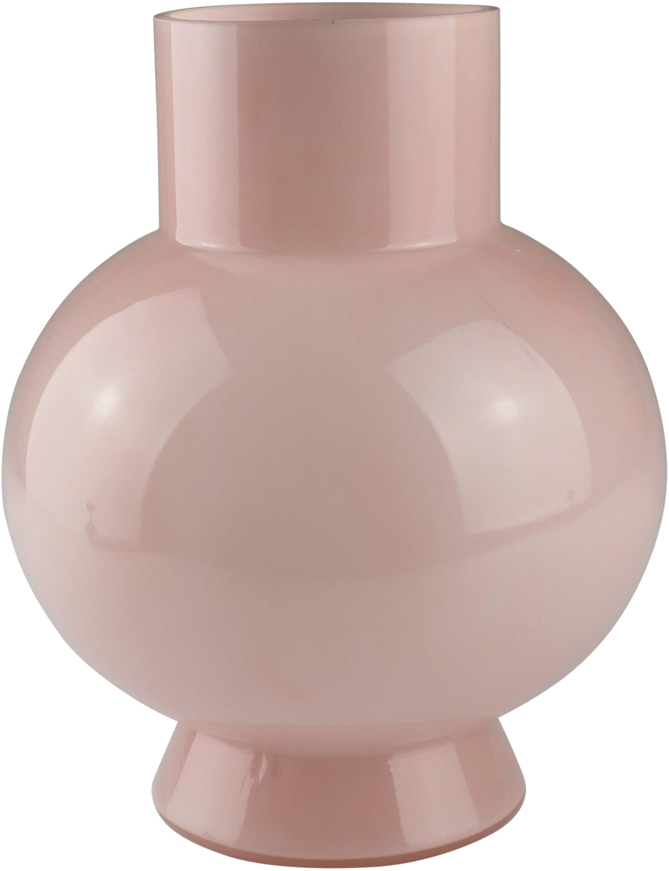 Image of AM Design Dekovase "Rosafarbene Glasvase" für einen eleganten und sanften Akzent
