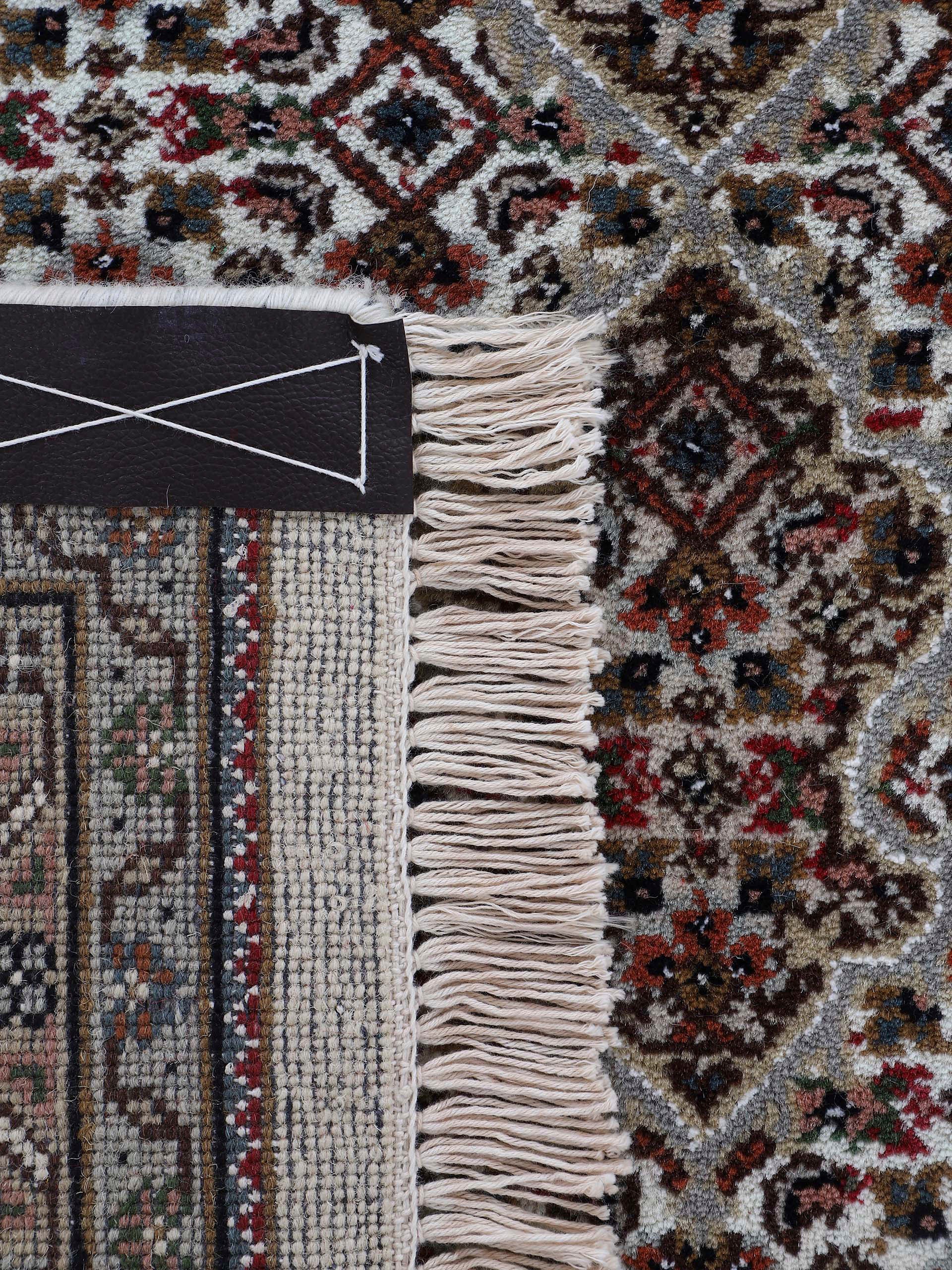 Woven Arts Orientteppich »Tabriz Mahi,  auch als Läufer«, rechteckig, 15 mm Höhe, handgeknüpft, Wohnzimmer, reine Wolle