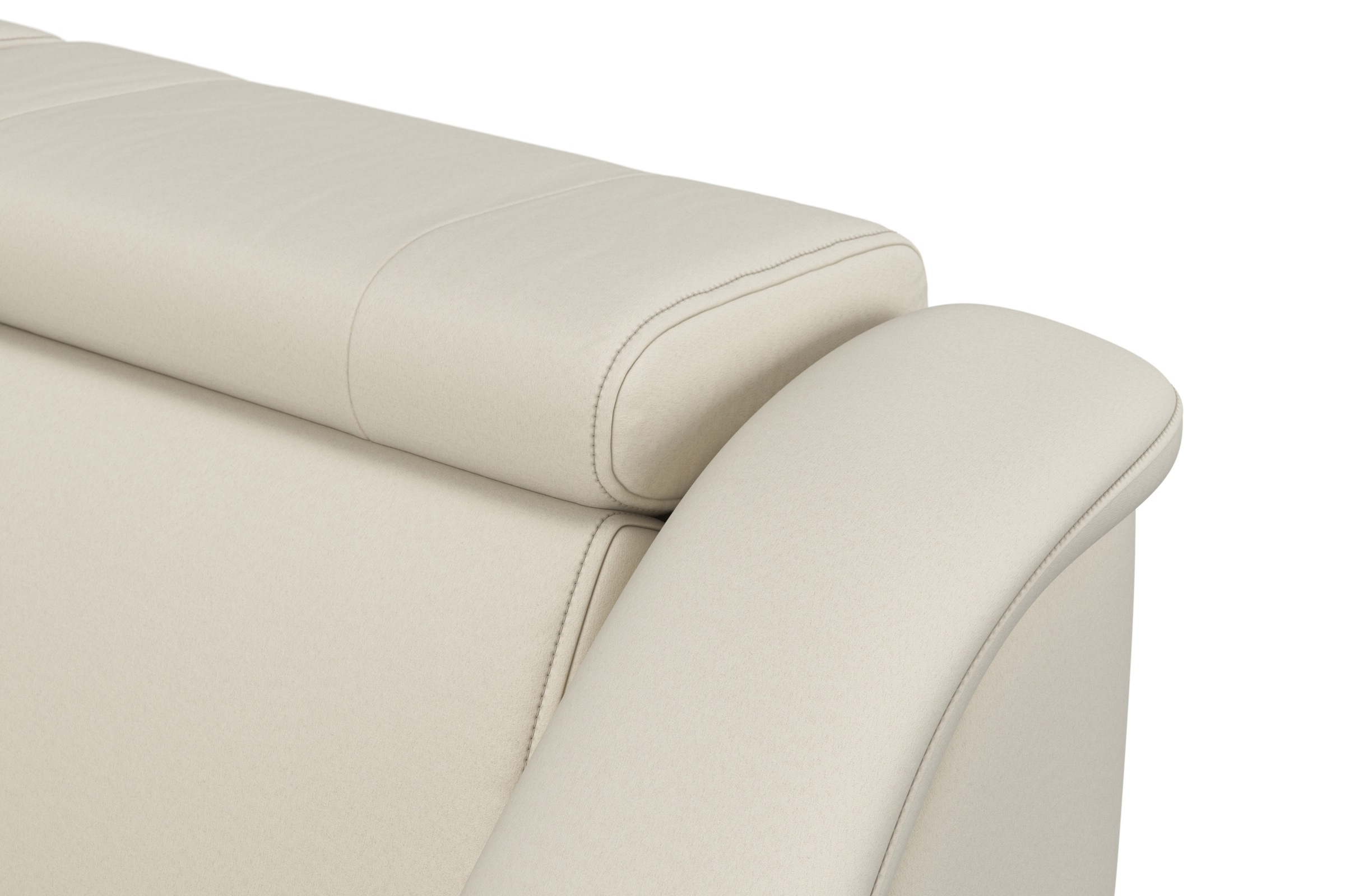 sit&more Ecksofa »Freetown L-Form« inklusive Kopfteilverstellung und komfortablem Federkern