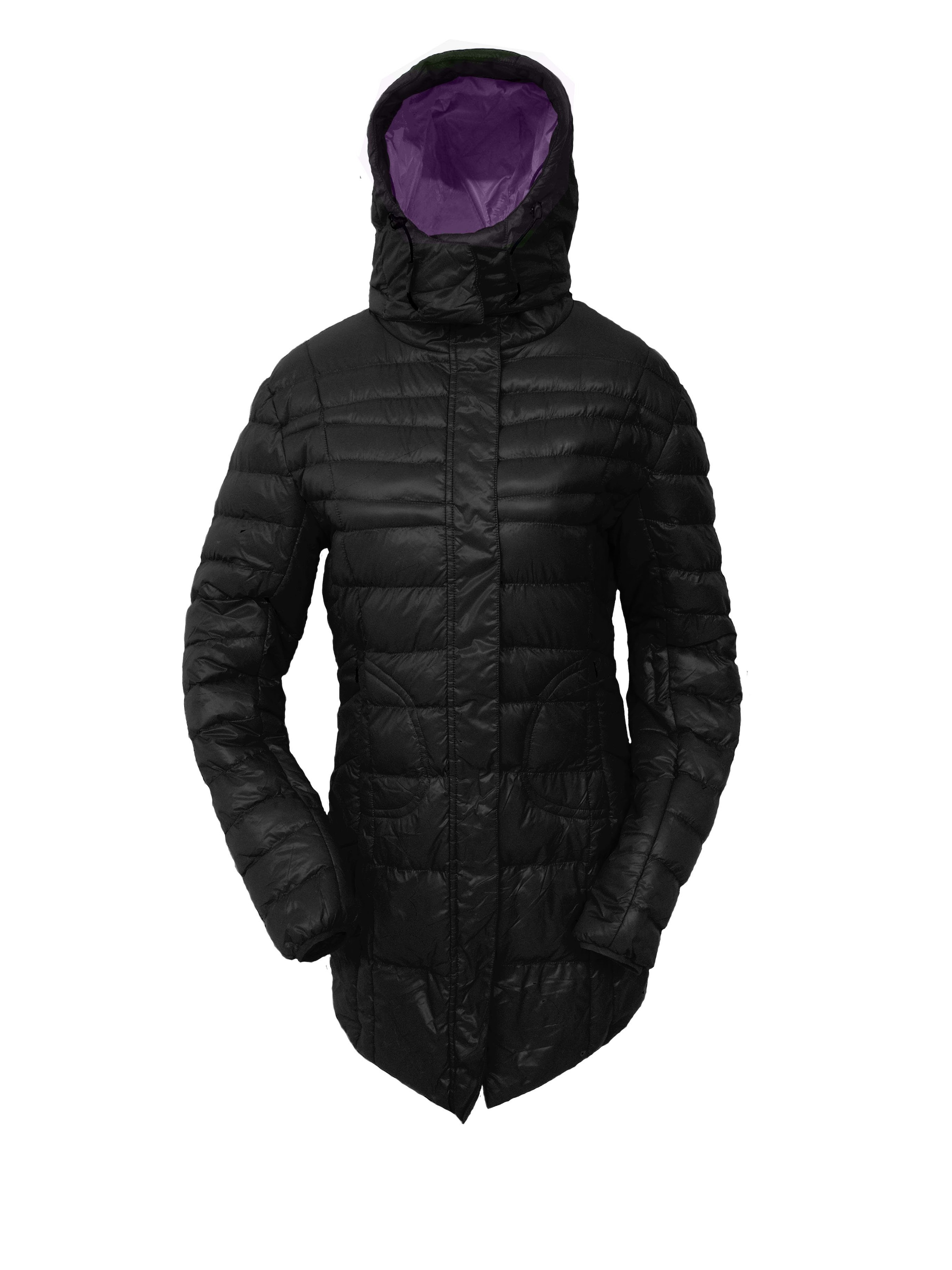 Image of DEPROC Active Steppjacke "GILMOUR II LONG" mit Kapuze auch in Grossen Grössen erhältlich