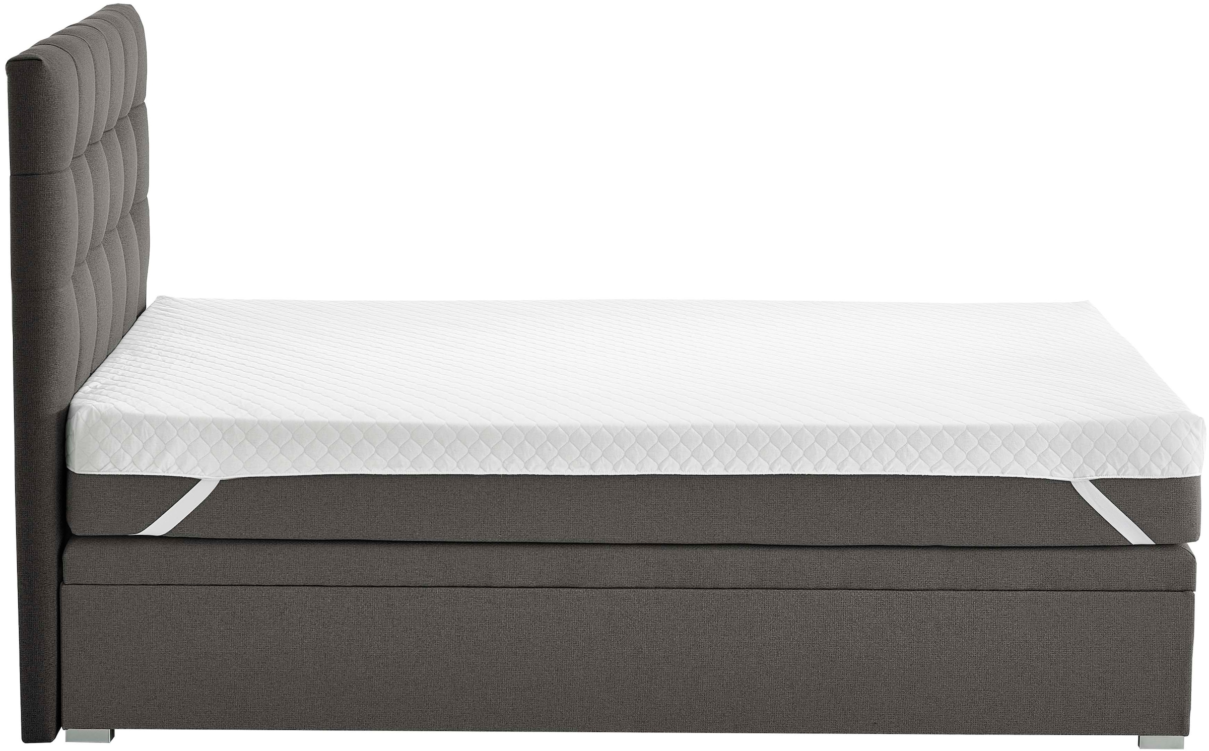 ATLANTIC home collection Boxbett »Riona, erweiterbar zu Doppel- und Familienbett«, wahlweise mit 120x200cm Taschen-Federkernmatratze oder ohne Matratze