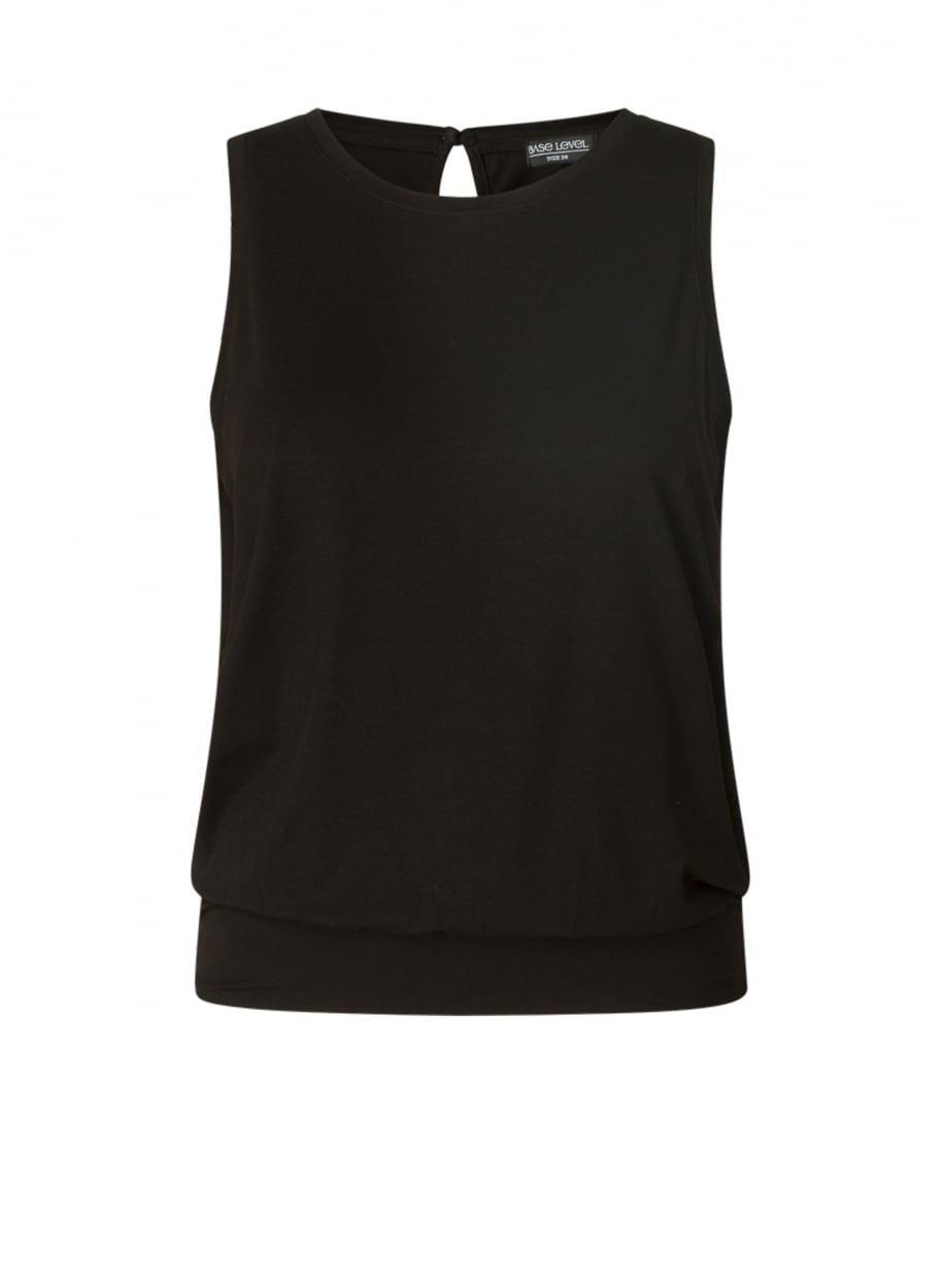 Base Level Curvy Longtop »Yasmina« Formgebendes Bündchen am Saum