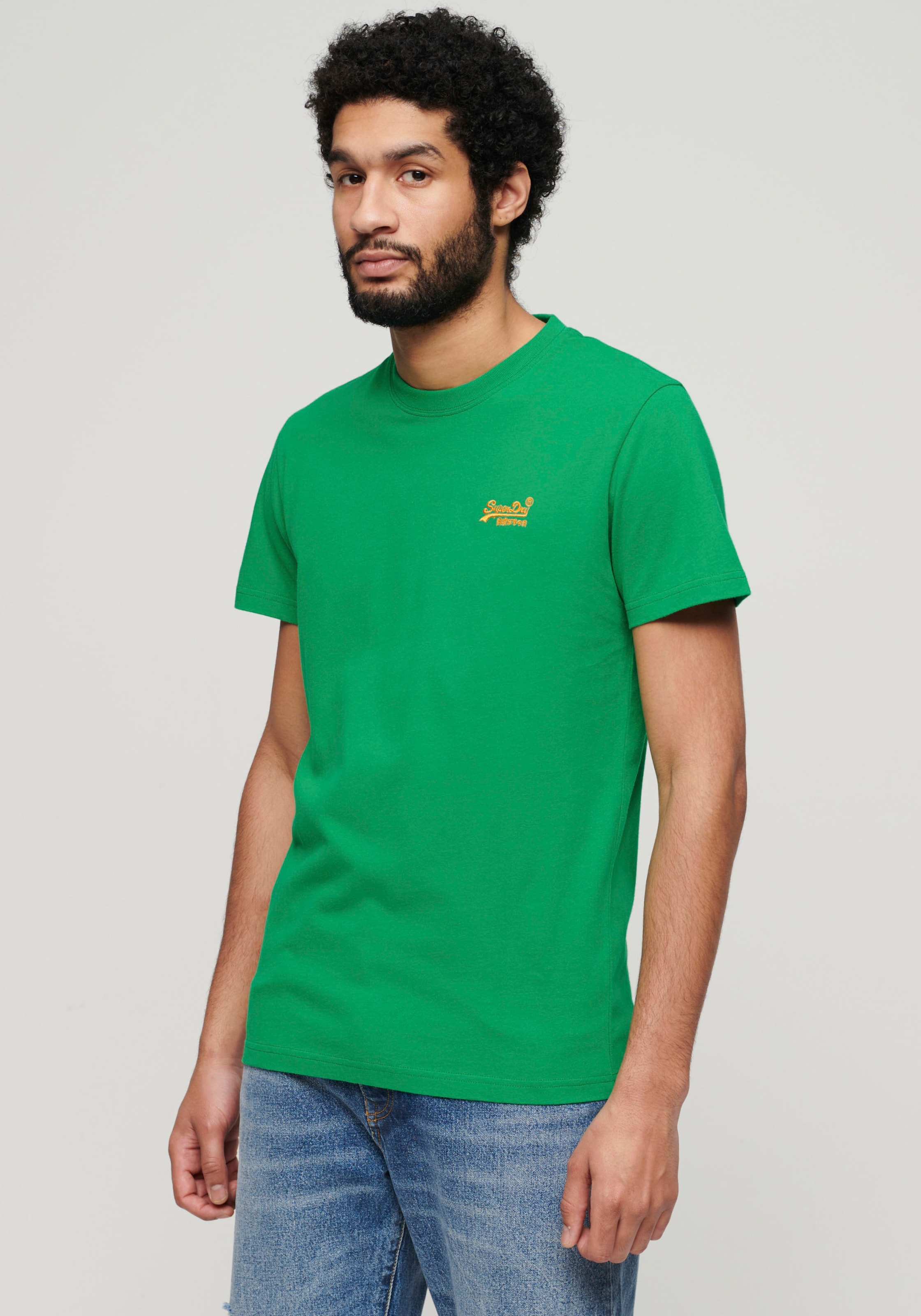 Superdry Rundhalsshirt »Organic Cotton Essential Logo T-Shirt«