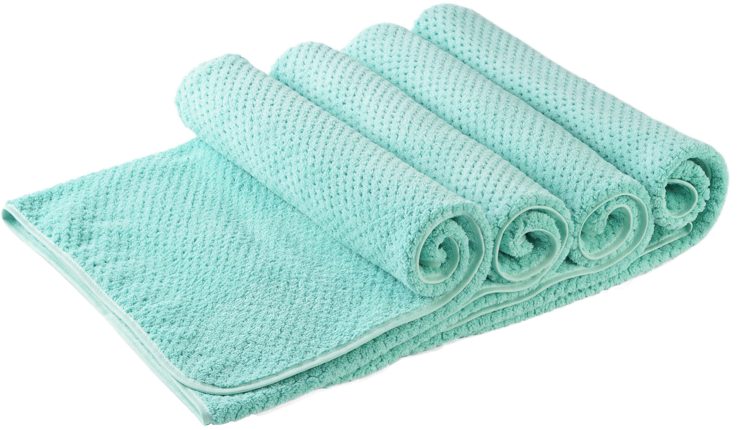 GOODproduct Handtücher »Parris, diverse Grössen, ideal als Sporthandtuch, Reisehandtuch« sehr leicht, kompakt, schnelltrocknend, Mikrofaser, mit Waffelmuster