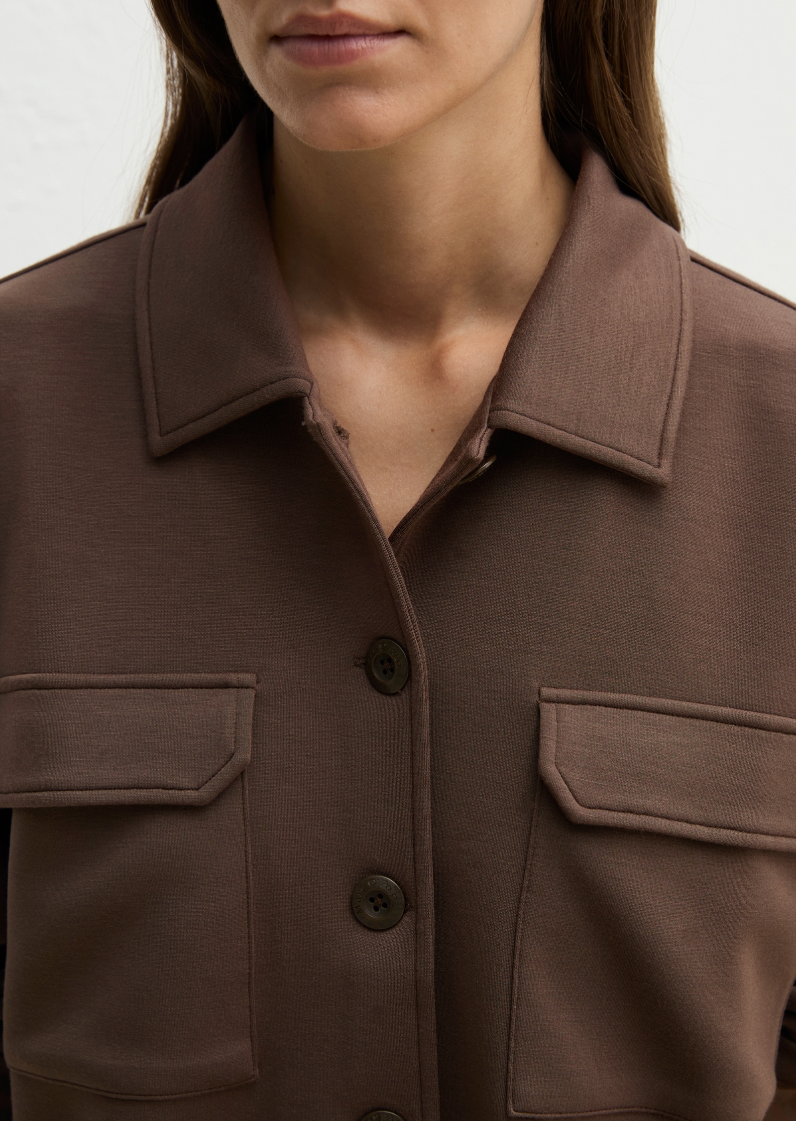 Marc O'Polo T-Shirt lockere Passform, mit Langarm, für Homewear, aus Jersey