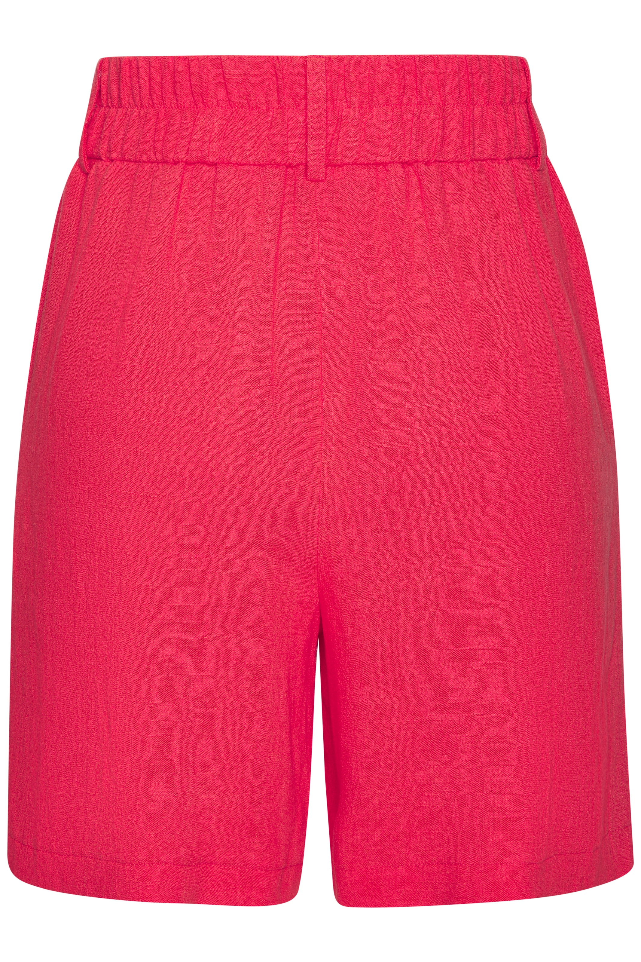 LASCANA Bermuda »aus sommerlichem Leinen-Mix«  avec plis de ceinture tendance, shorts d'été féminins, shorts tissés, pantalon d'été