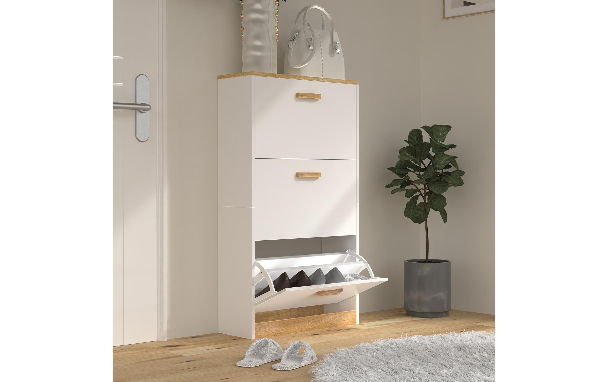 VCM Armoire à chaussures »Halom M 59 x 105 cm«