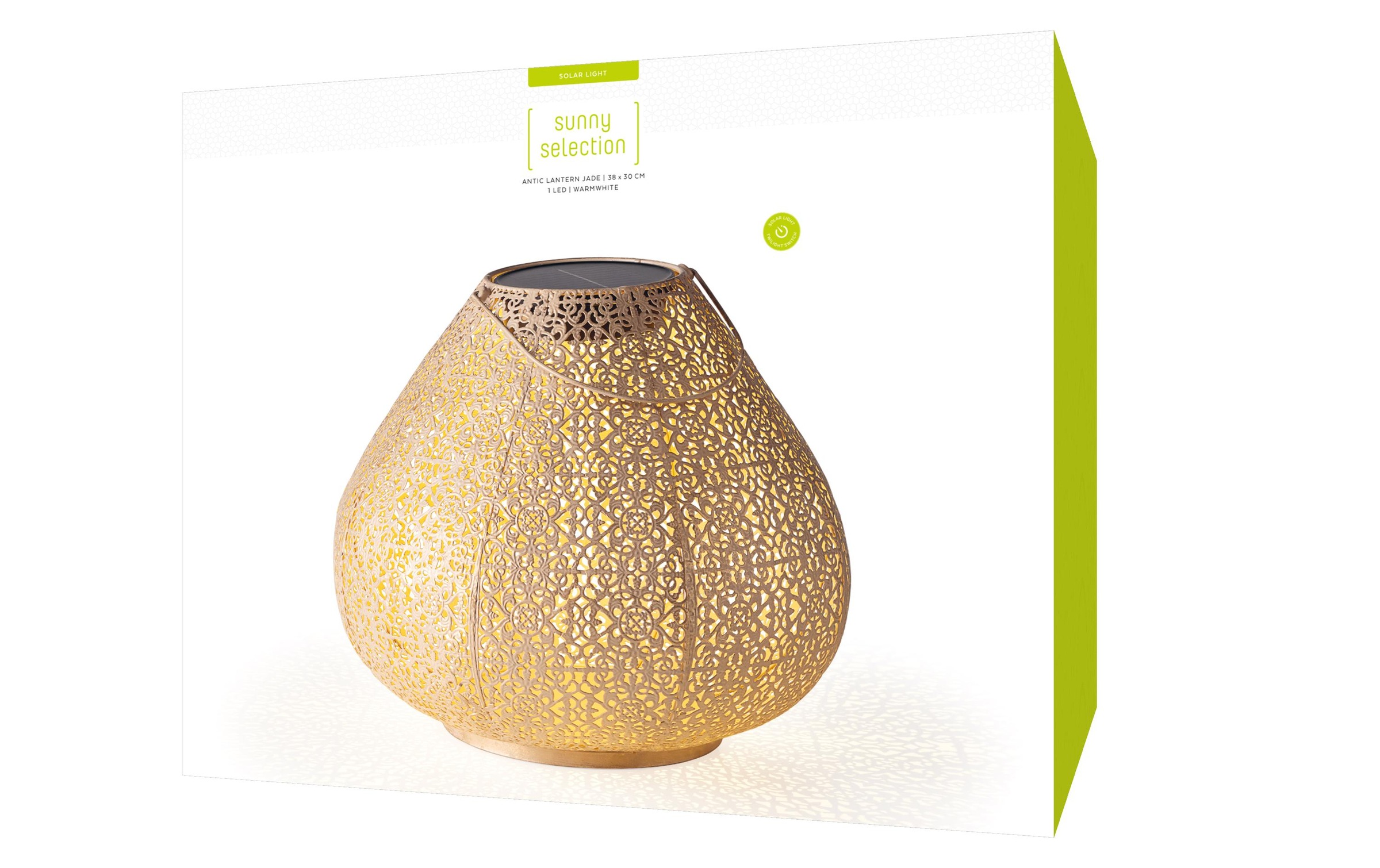 STT LED Gartenleuchte »Solar Antic Lantern Jad«