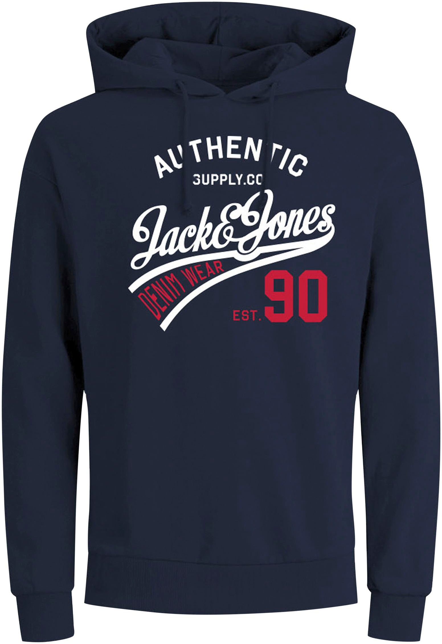 Jack & Jones Kapuzensweatshirt »ETHAN SWEAT HOOD 2PK«, (Packung, 2 tlg., 2er-Pack)
