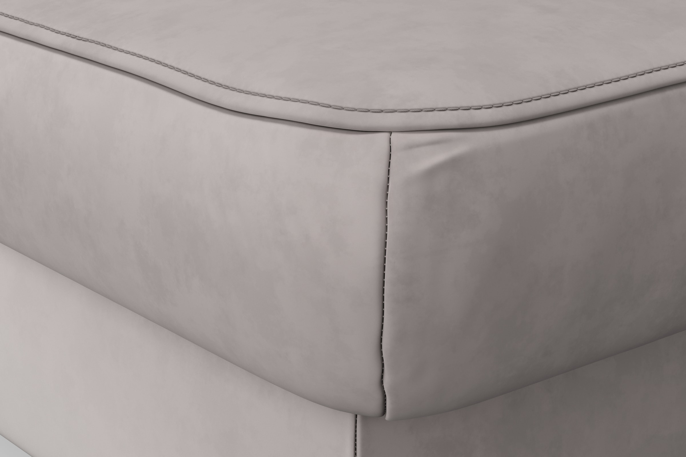 sit&more Hocker »Bendigo« mit Klappfunktion, Bodenfreiheit 12 cm, wahlweise in 2 Fussfarben