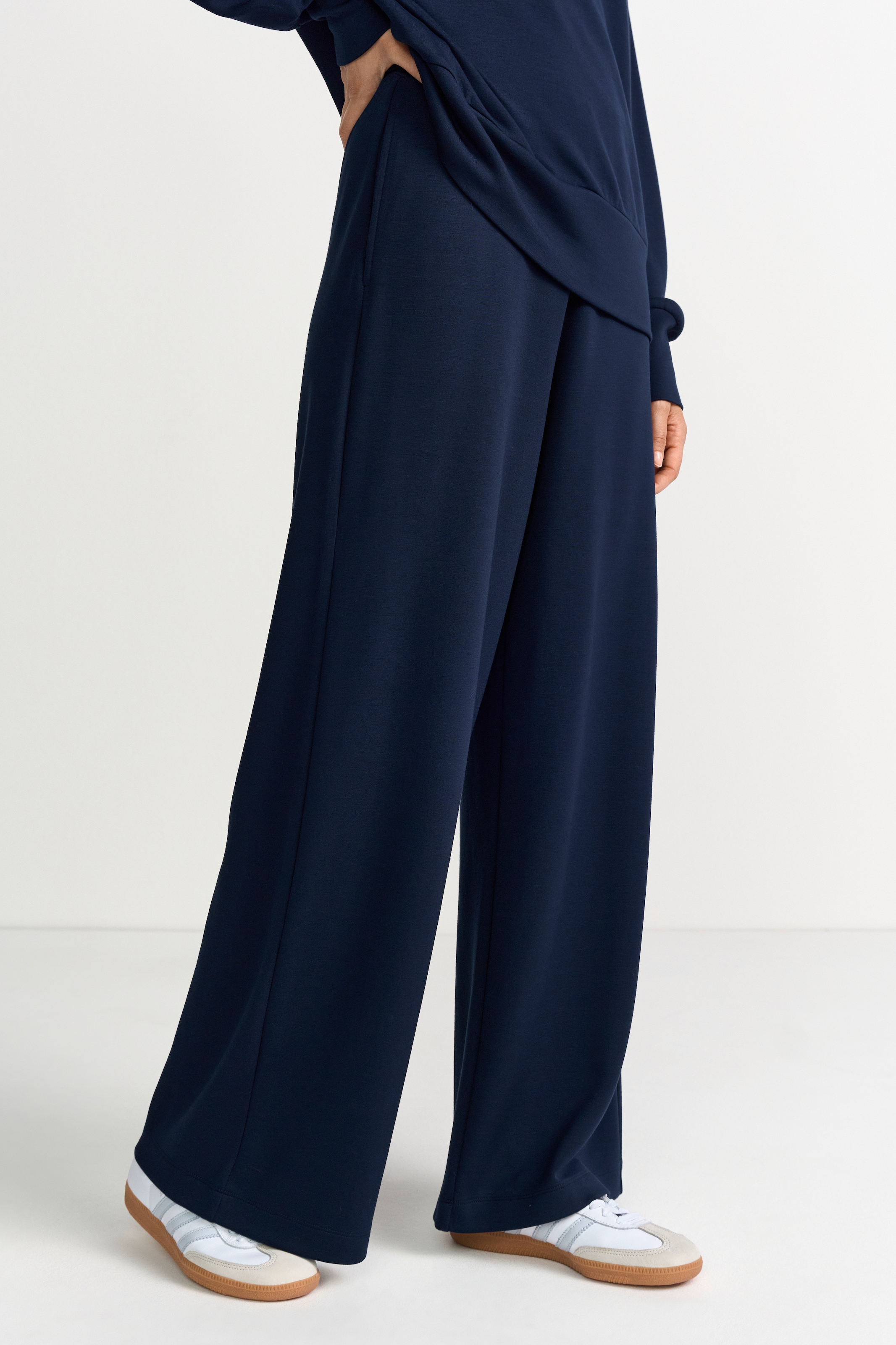 Image of RICHROYAL Jogger Pants weites Bein, elastischer Bund