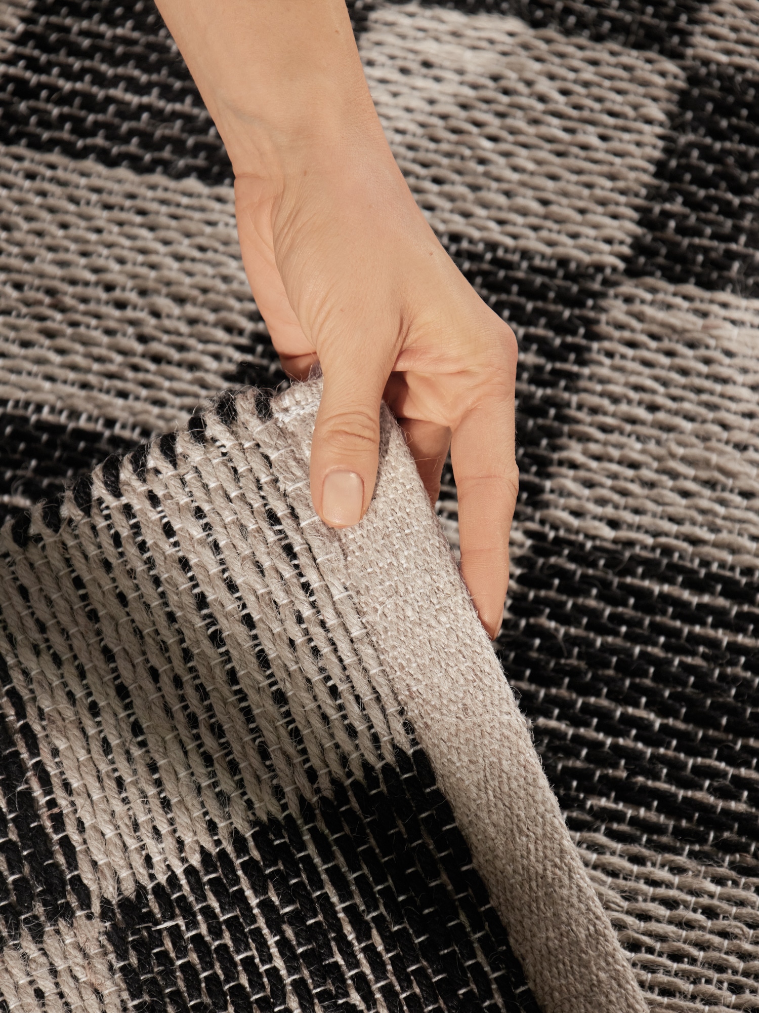 HANSE Home Teppich »Rex« rechteckig 7 mm Höhe Jute, Handgemacht, Wohnzimmerteppich, Naturteppich, Wohnzimmer, Läufer