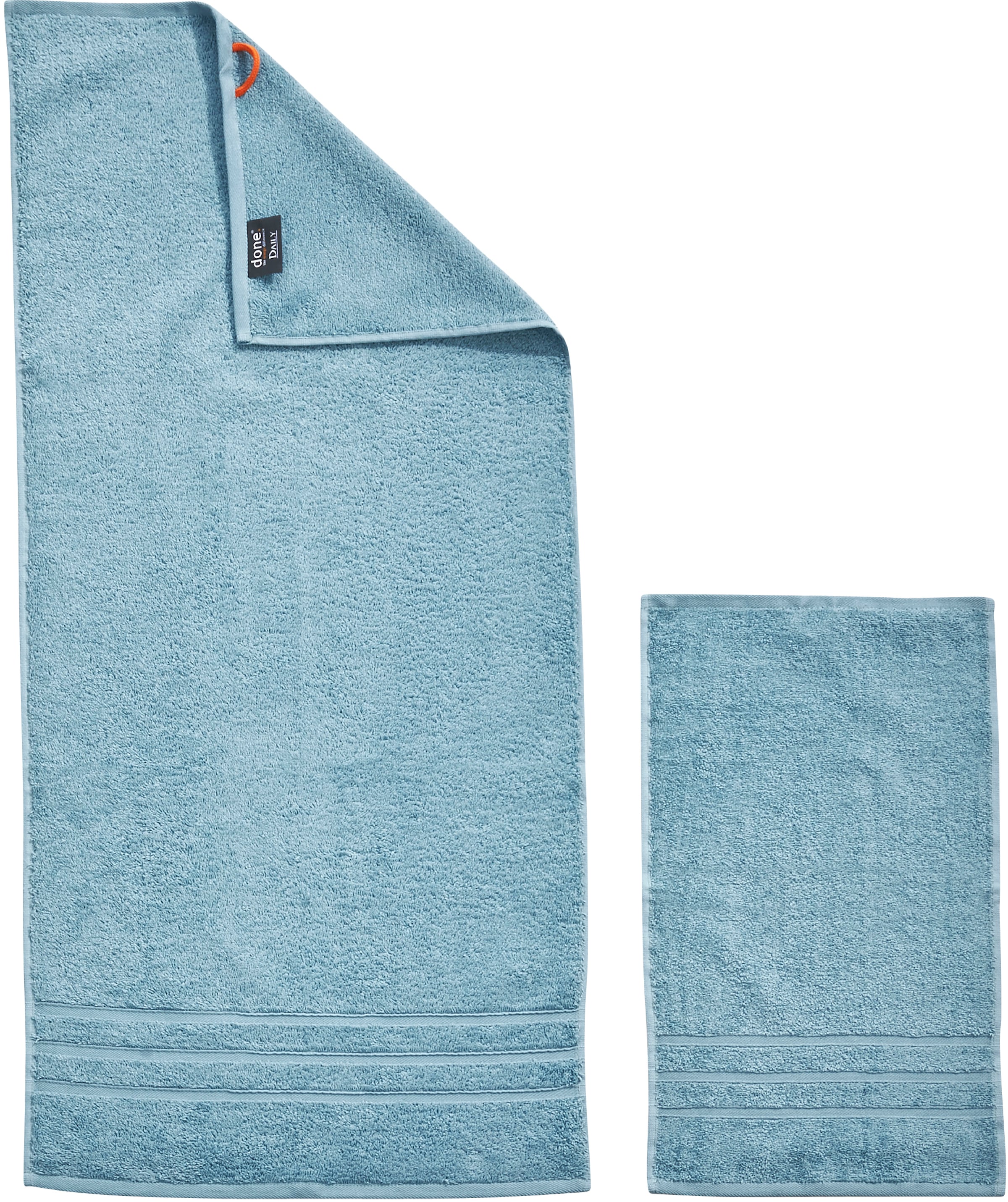 Uni-Farben Gästehandtücher Handtuch Handtücher, & tlg., Set, 4 Walkfrottier, kaufen Uni«, done.® Set jetzt »Daily 2x 2x