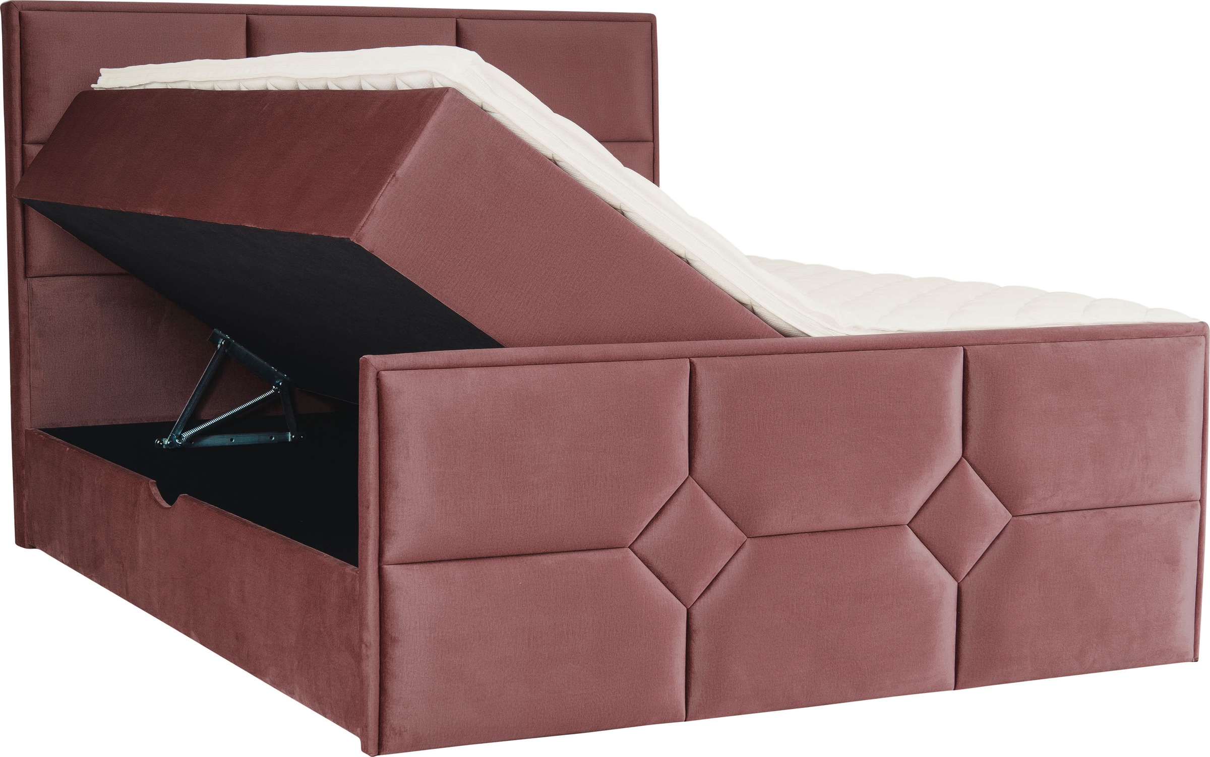 Leonique Boxspringbett »Ambre«, mit Taschen-Federkernmatratze