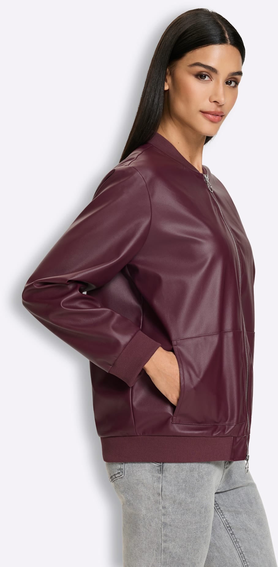 heine Veste en imitation cuir