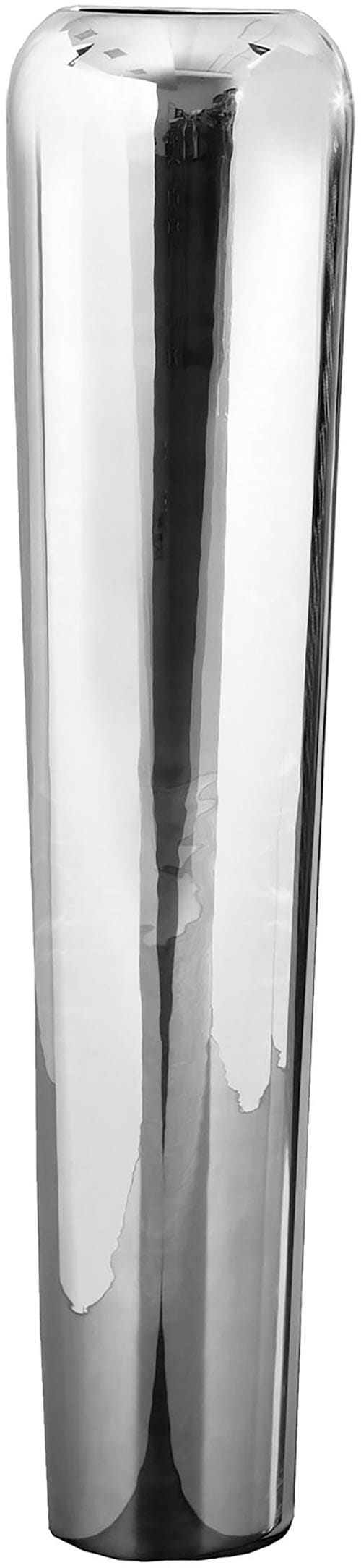 Image of Fink Dekovase "TUTZI" Vase aus Metall, vernickelt, Bodenvase