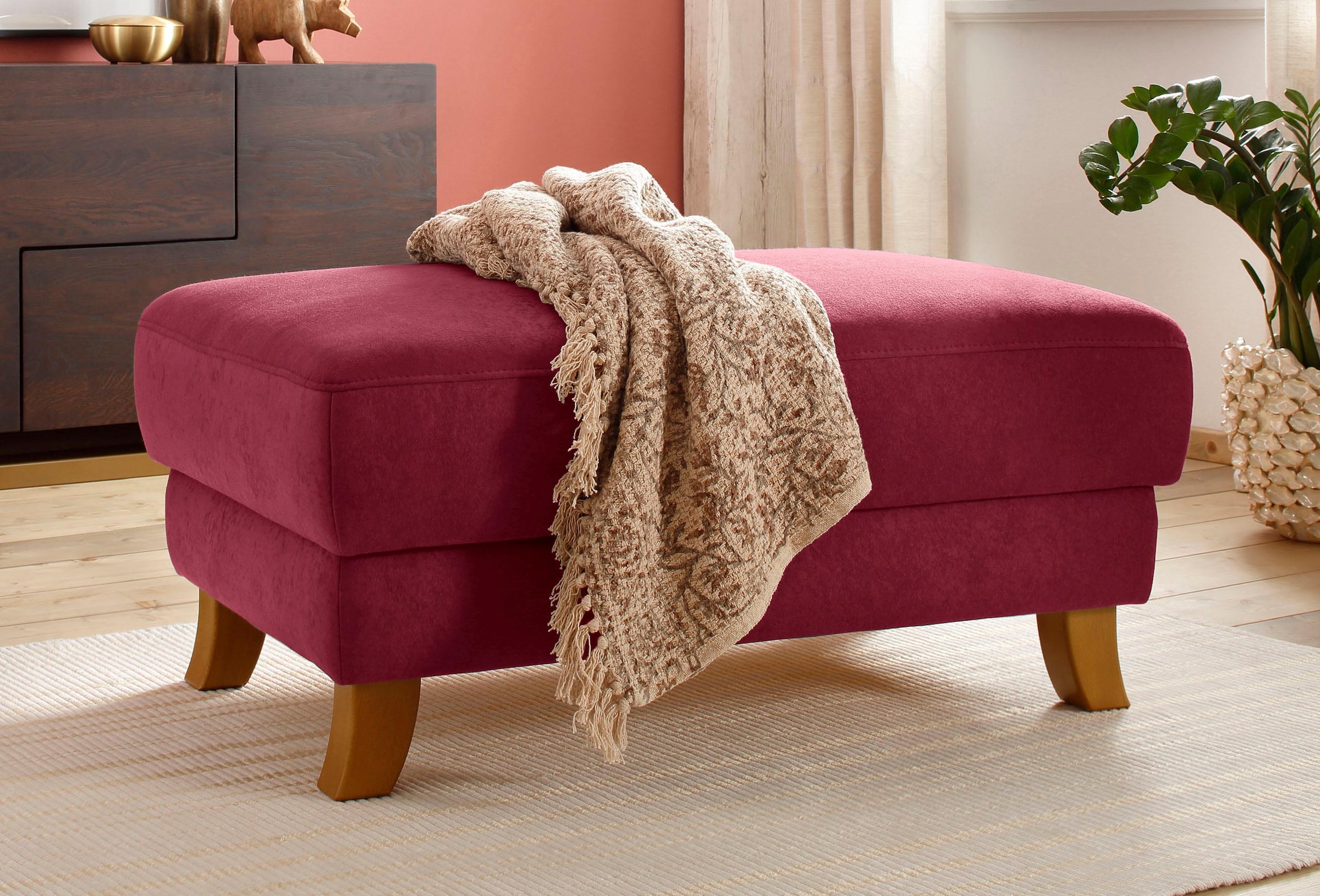 Home affaire Tabouret »Trondheim« mit Stauraum und Federkern