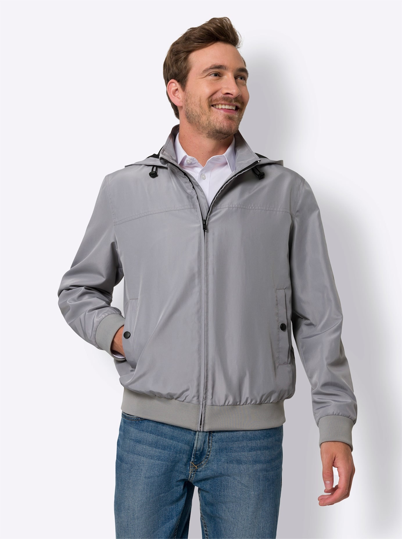 Classic Blouson, mit Kapuze
